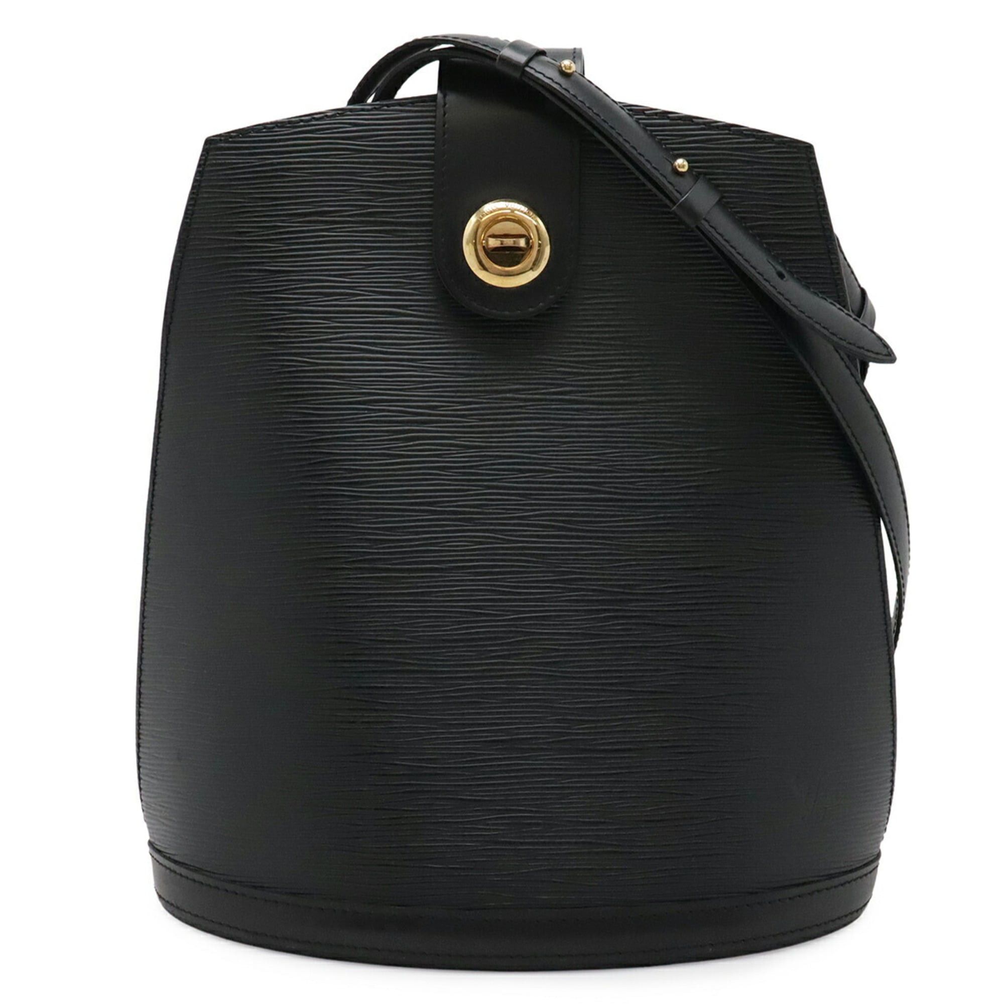 Louis Vuitton LOUIS VUITTON Epi Cluny Shoulder Bag, Leather, Noir Black, M52252 Size ONE SIZE - 2 Thumbnail
