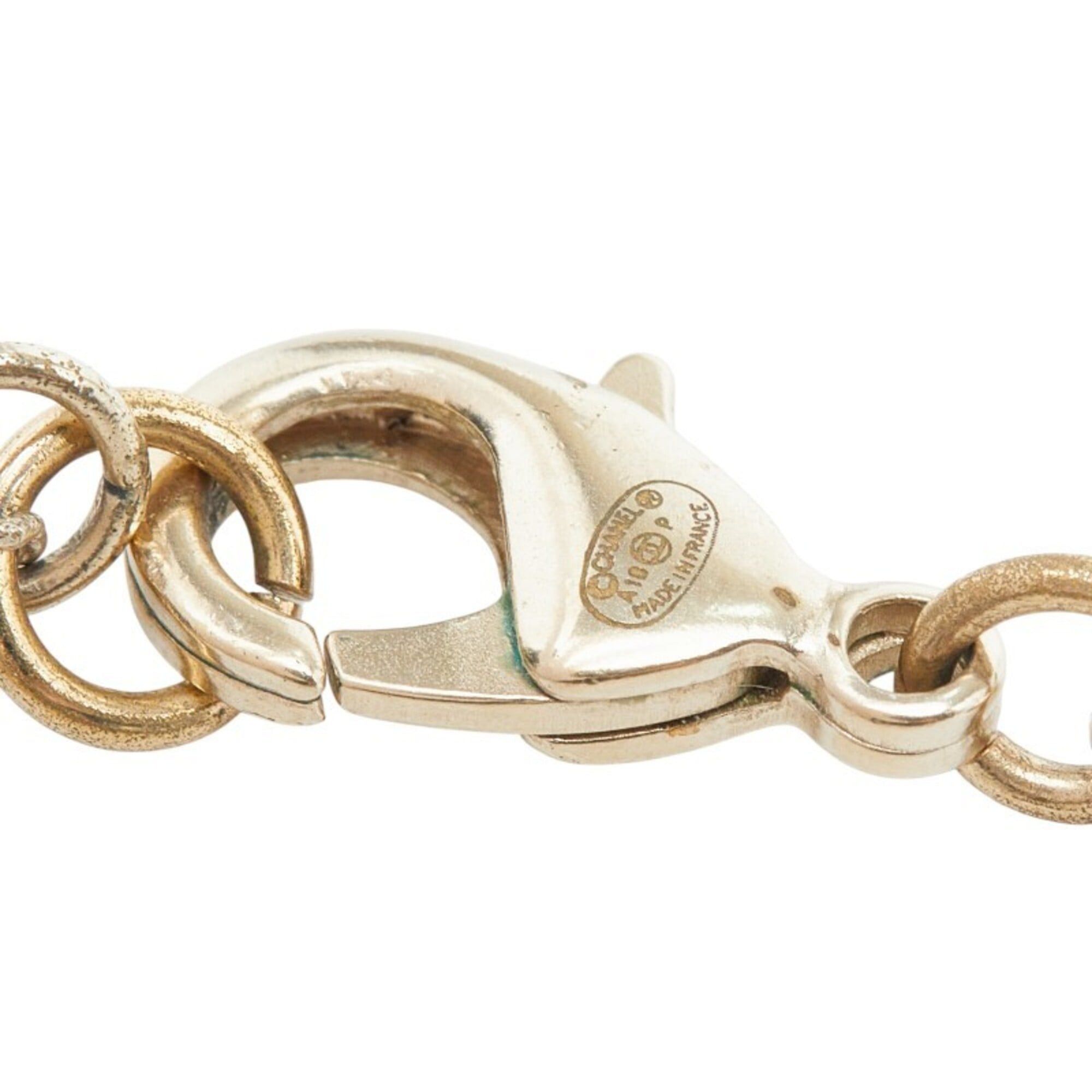Chanel Chanel Coco Mark Camellia Necklace, Gold Plated, Faux Pearl, Women's. Size ONE SIZE - 6 Thumbnail