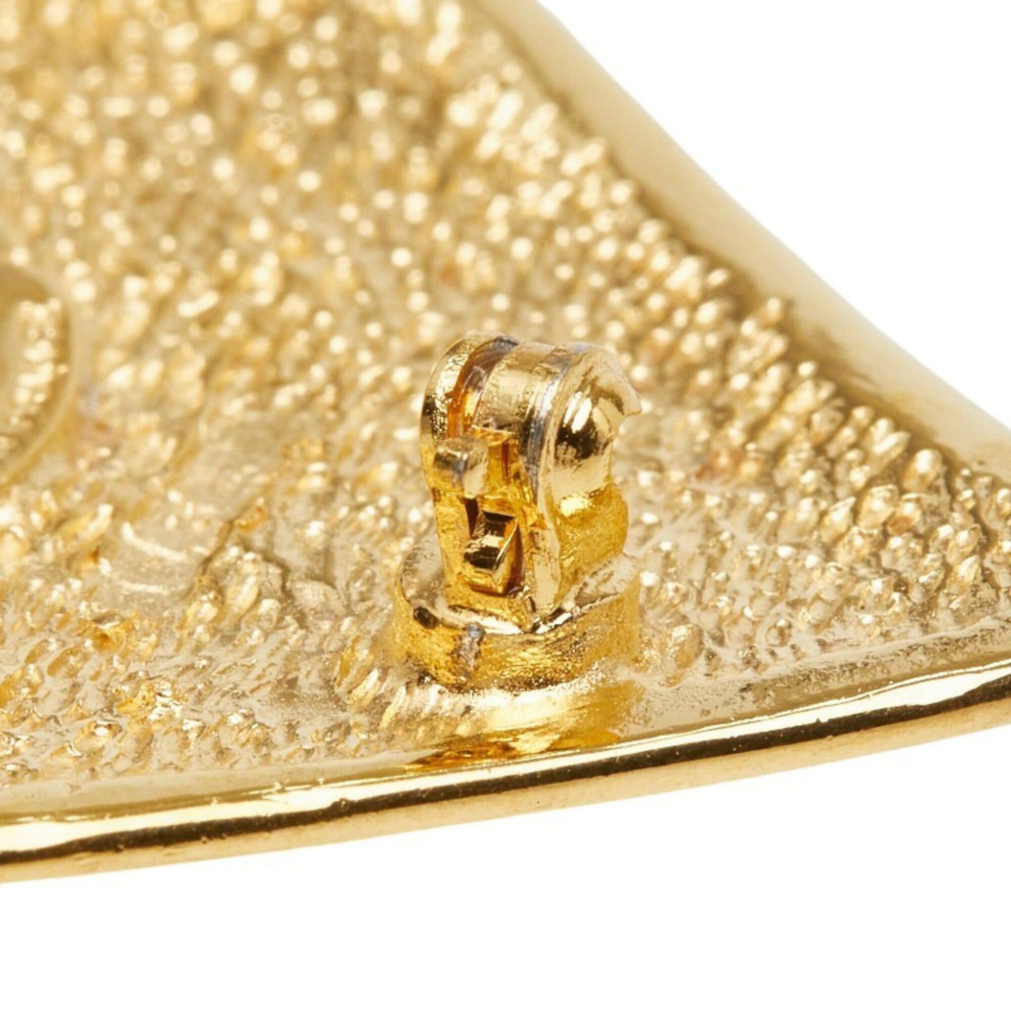 Chanel Chanel Coco Mark Diamond Brooch Gold Plated Women's CHANEL Size ONE SIZE - 3 Thumbnail