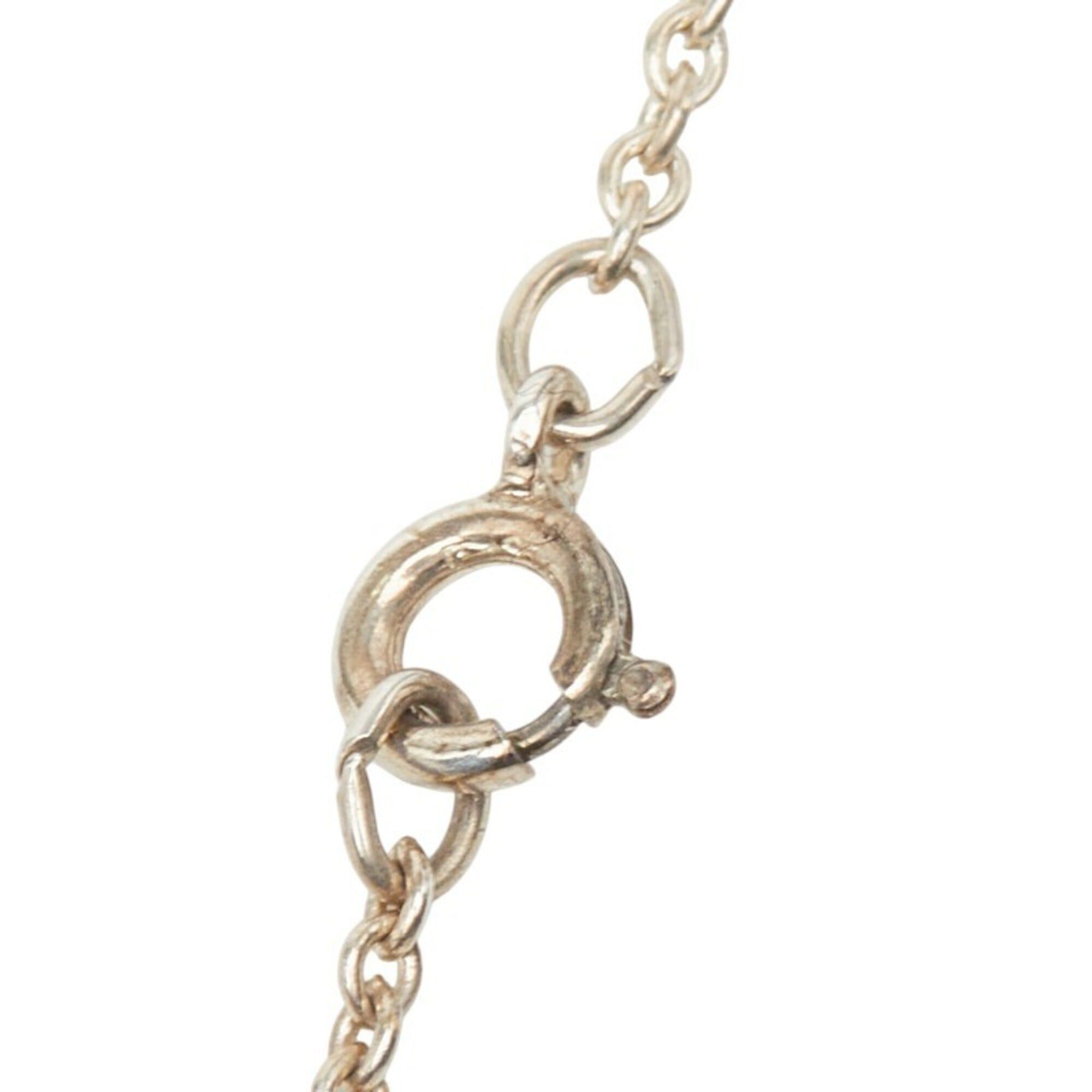 Tiffany & Co. Tiffany & Co. Heart Ribbon Necklace, Silver and Gold (SV925), 18K Yellow Combination, Women's. Size ONE SIZE - 5 Thumbnail