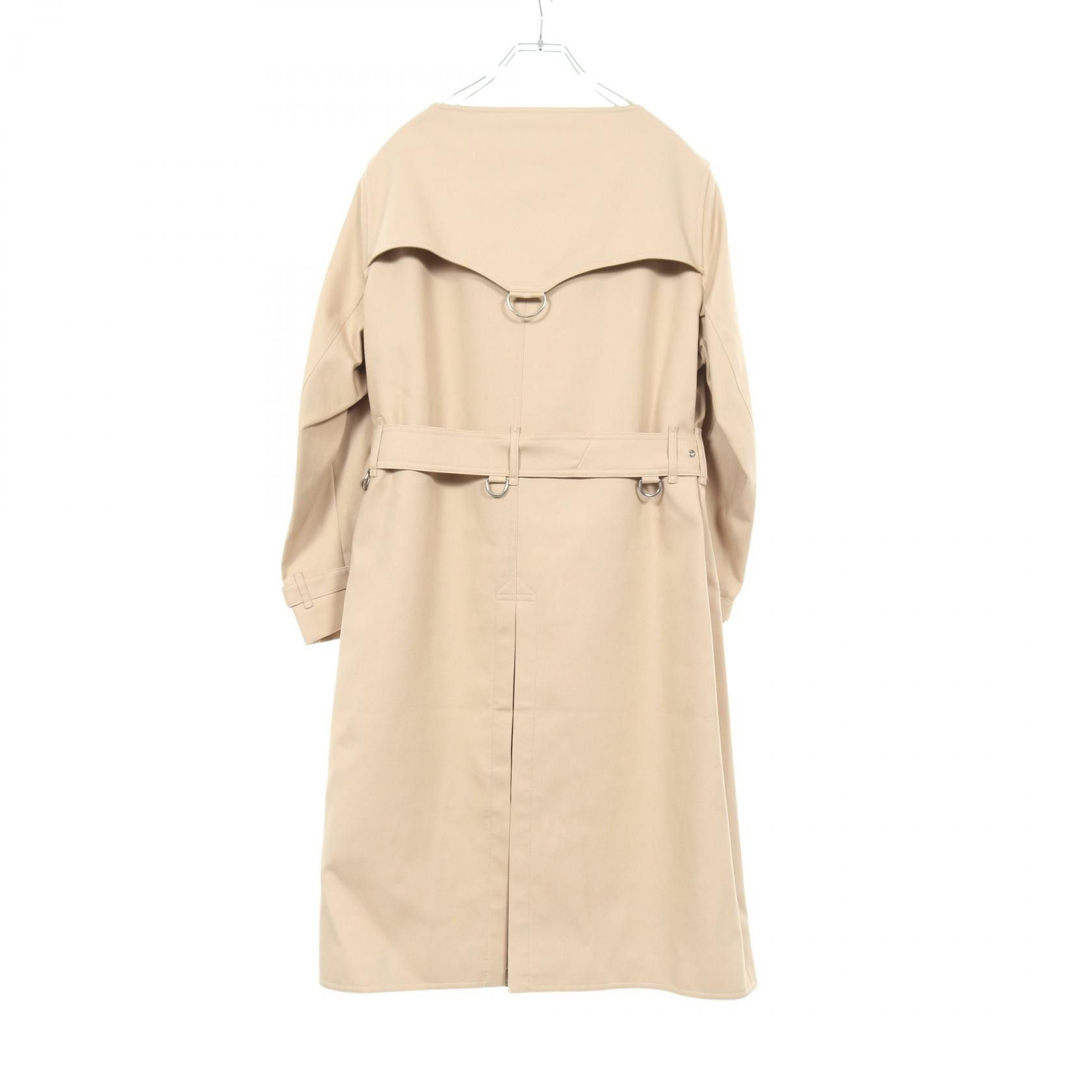 Burberry Burberry Burberry Cotton Gabardine Trench Coat Textile Outerwear 80545656 DUTY FREE for USA Size ONE SIZE - 2 Thumbnail