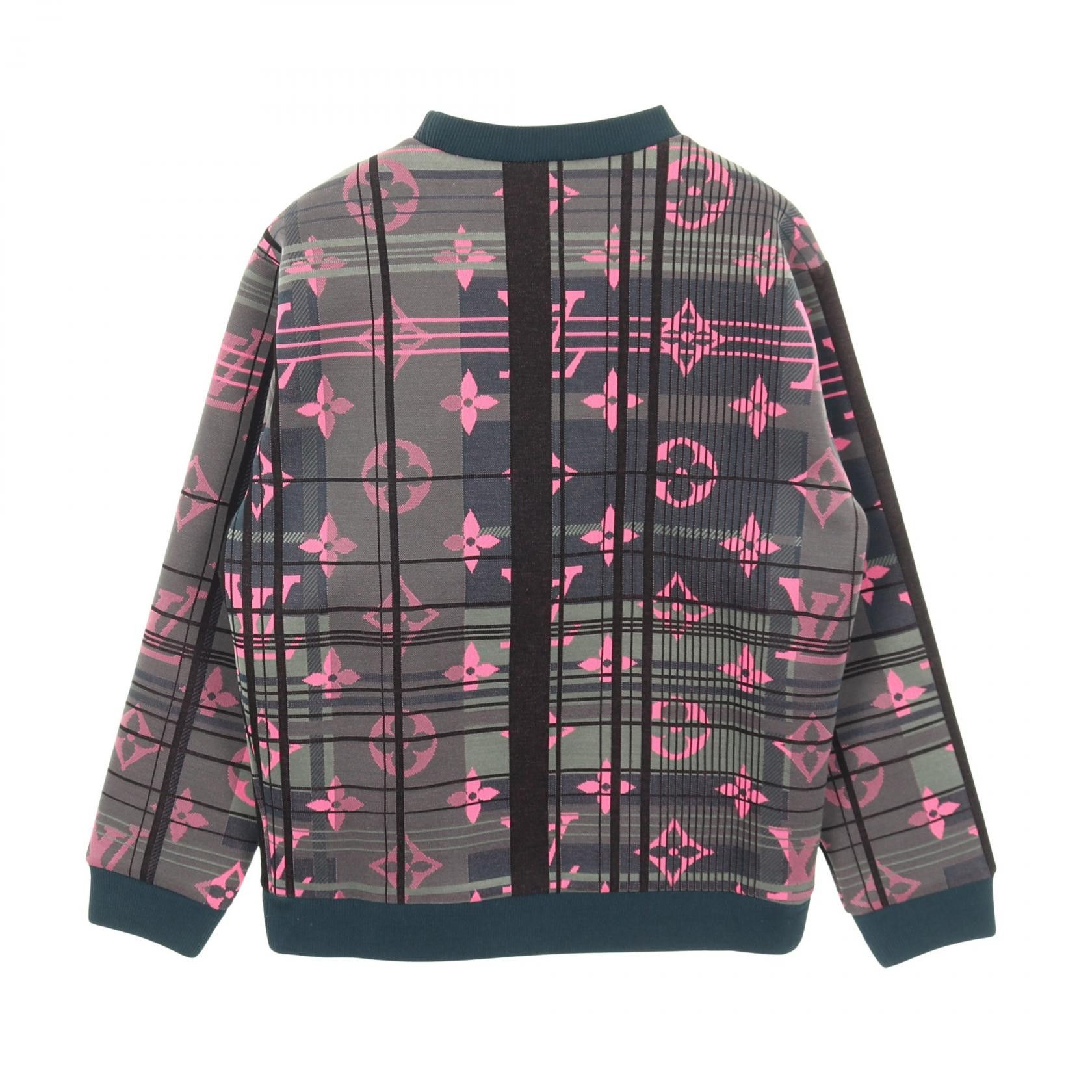 Louis Vuitton Louis Vuitton Louis Vuitton Monogram Jacquard Cotton Polyester Sweatshirt Textile Sweatshirts & Hoodies DUTY FREE for USA Size ONE SIZE - 2 Thumbnail