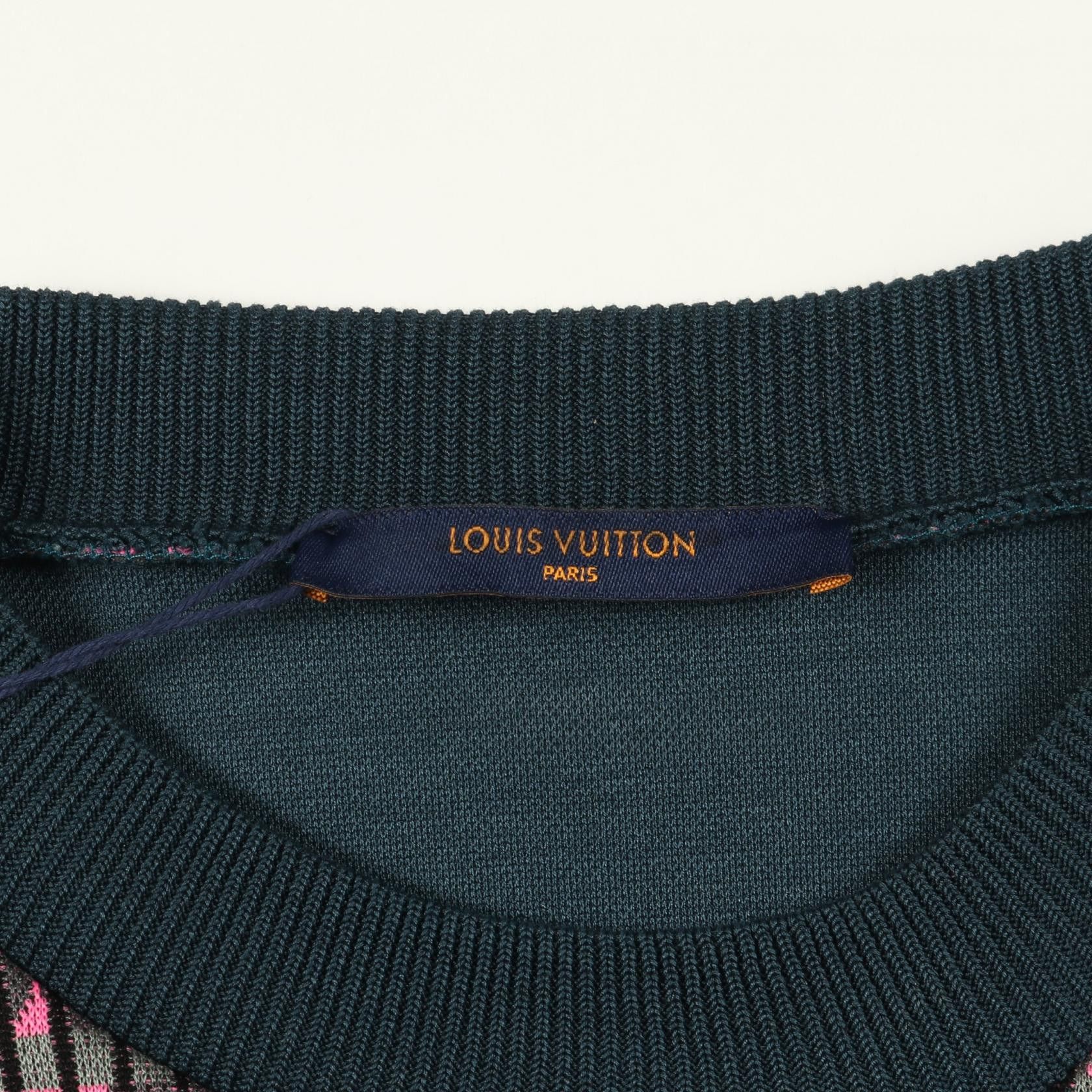 Louis Vuitton Louis Vuitton Louis Vuitton Monogram Jacquard Cotton Polyester Sweatshirt Textile Sweatshirts & Hoodies DUTY FREE for USA Size ONE SIZE - 3 Thumbnail