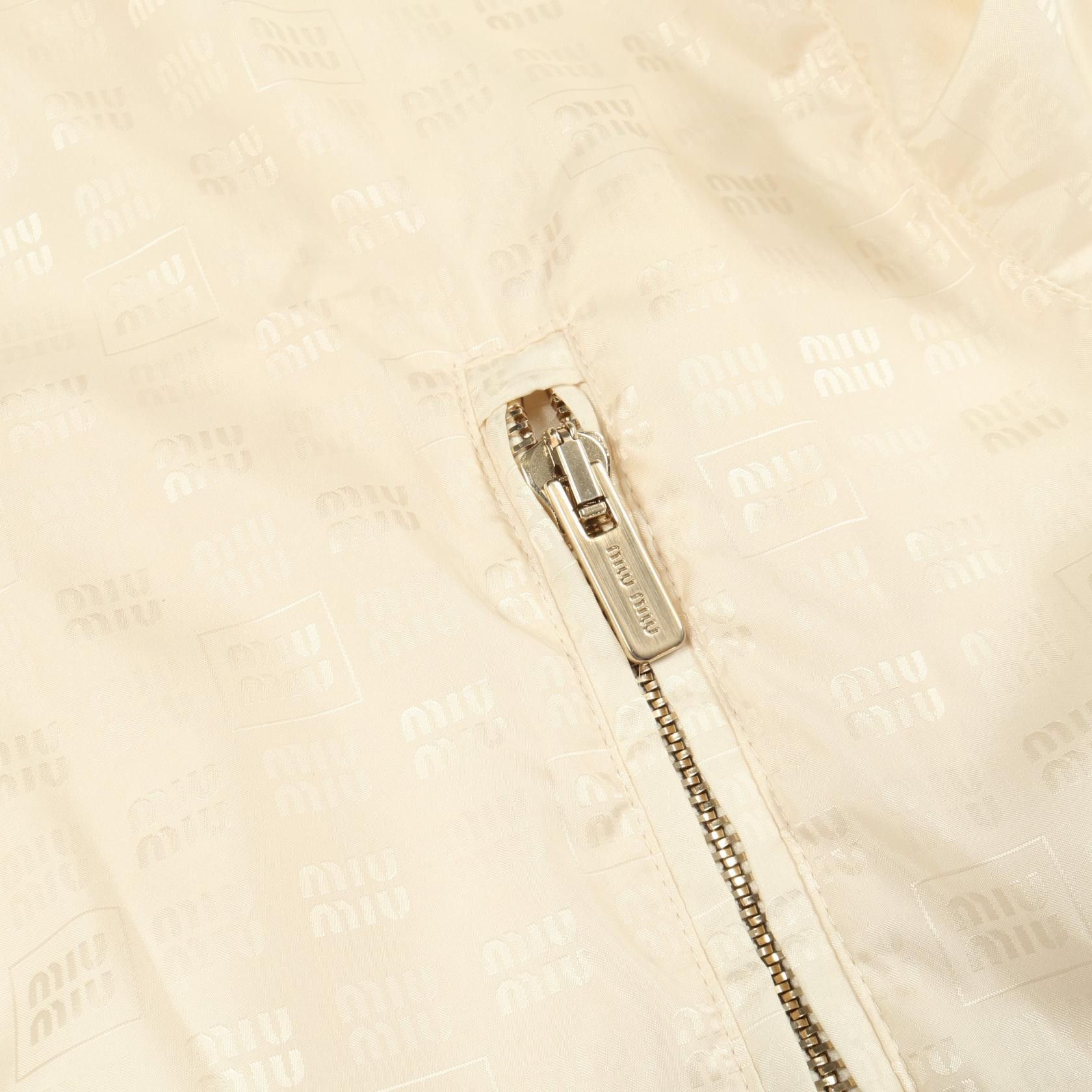 Miu Miu Miu Miu Miu Miu Nylon Jacket Textile Outerwear DUTY FREE for USA Size ONE SIZE - 6 Thumbnail