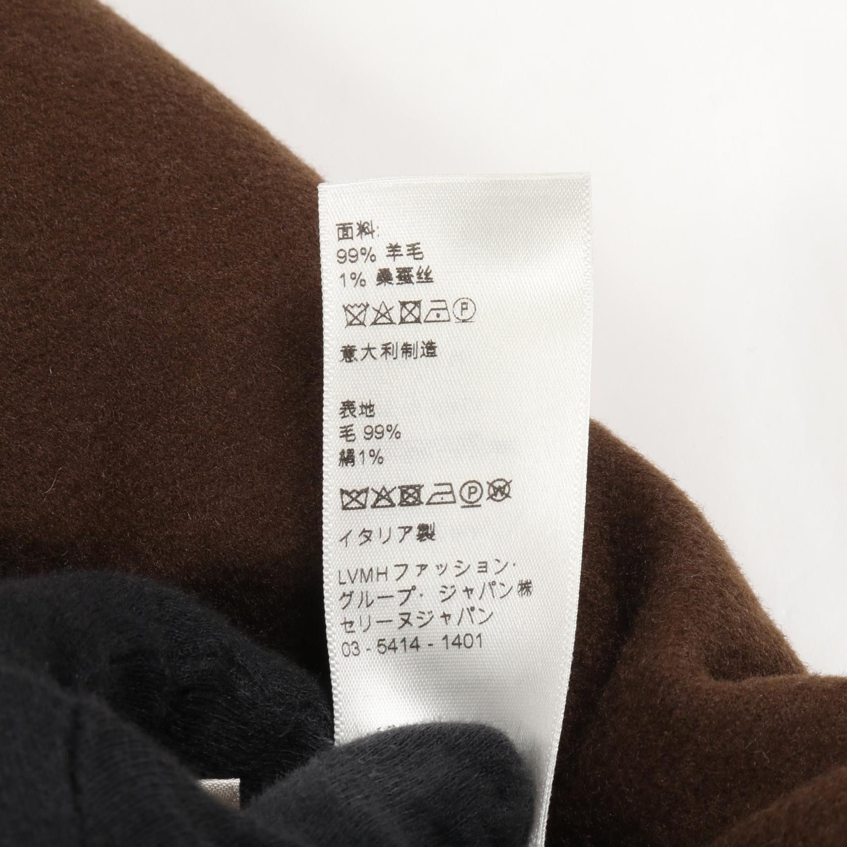 Celine Celine Celine Triomphe Wool Coat Textile Outerwear DUTY FREE for USA Size ONE SIZE - 4 Thumbnail