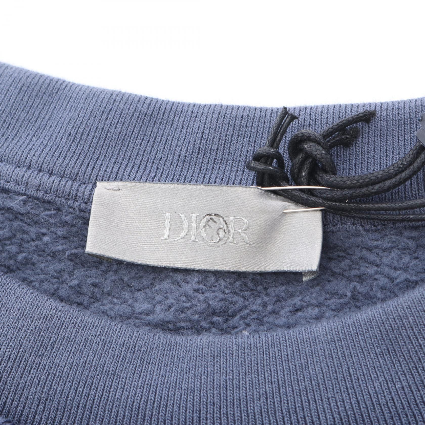 Dior Dior Dior DIOR × Stone Island Cotton Sweatshirt Textile Sweatshirts & Hoodies DUTY FREE for USA Size ONE SIZE - 3 Thumbnail
