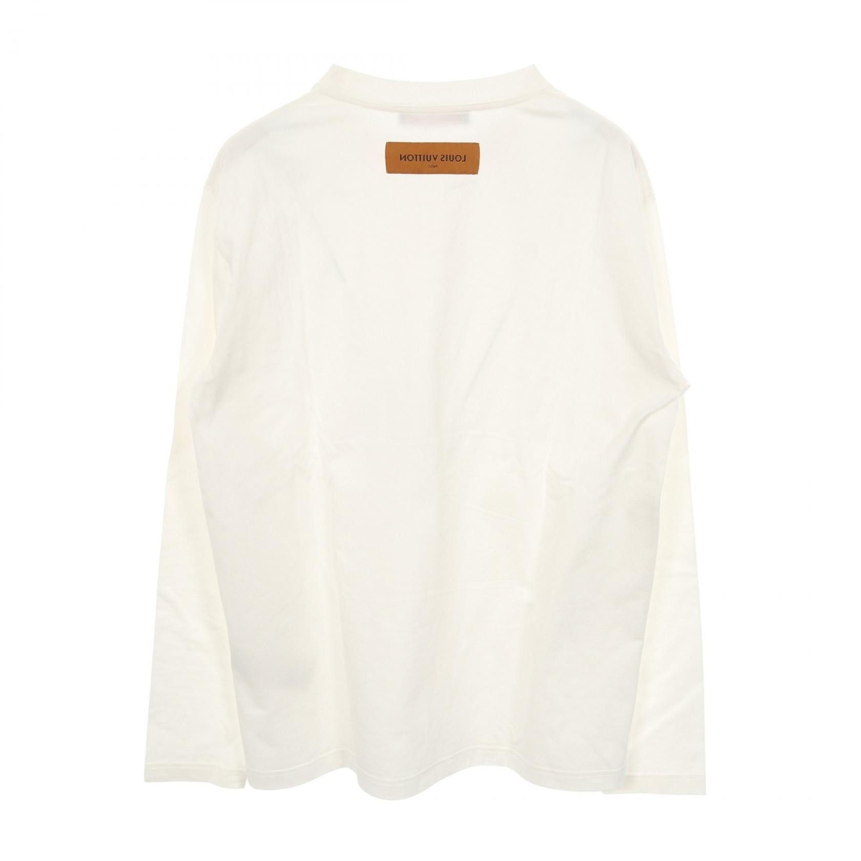 Louis Vuitton Louis Vuitton Louis Vuitton Cotton Long Sleeve T Shirt Textile T-Shirts DUTY FREE for USA Size ONE SIZE - 2 Thumbnail