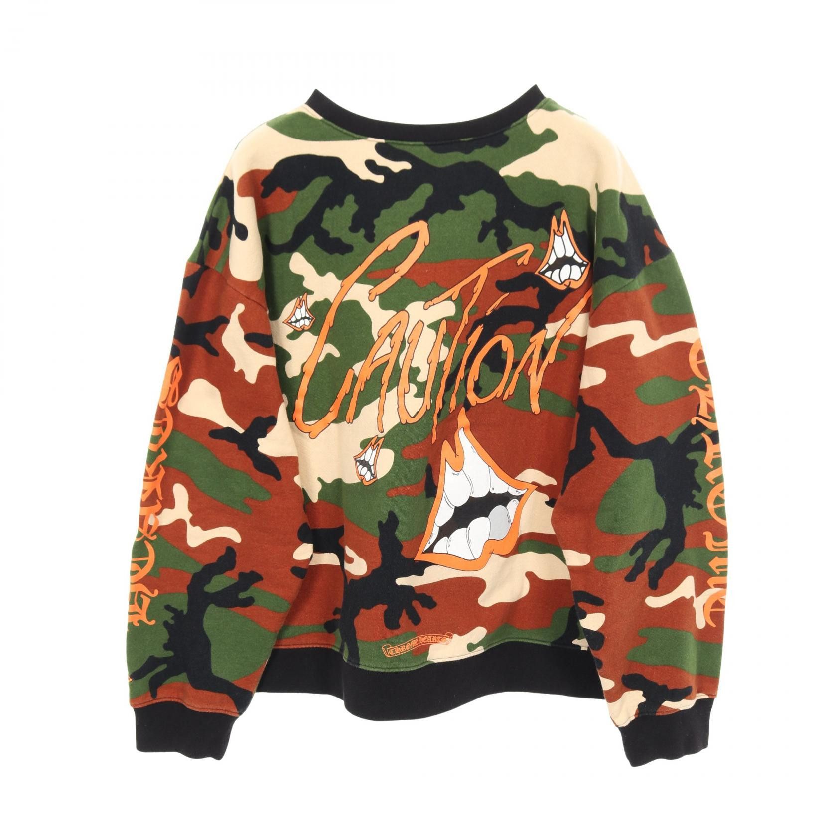Chrome Hearts Chrome Hearts Chrome Hearts Chrome Hearts × MATTY BOY PPO CAUTION Cotton Sweatshirt Textile Sweatshirts & Hoodies DUTY FREE for USA Size ONE SIZE - 2 Thumbnail