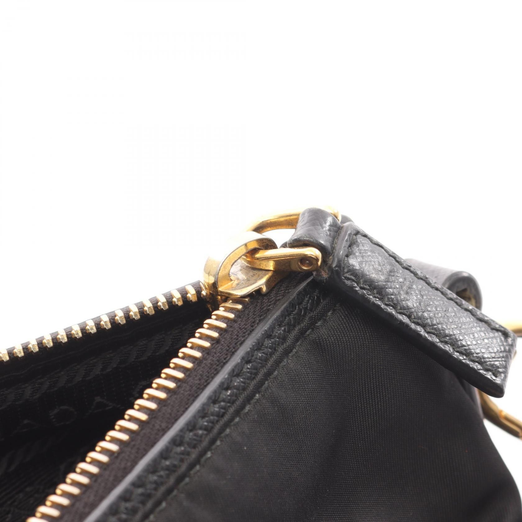 Prada Prada Prada Nylon Saffiano Leather Tote Bag Textile Tote Bag DUTY FREE for USA Size ONE SIZE - 8 Thumbnail