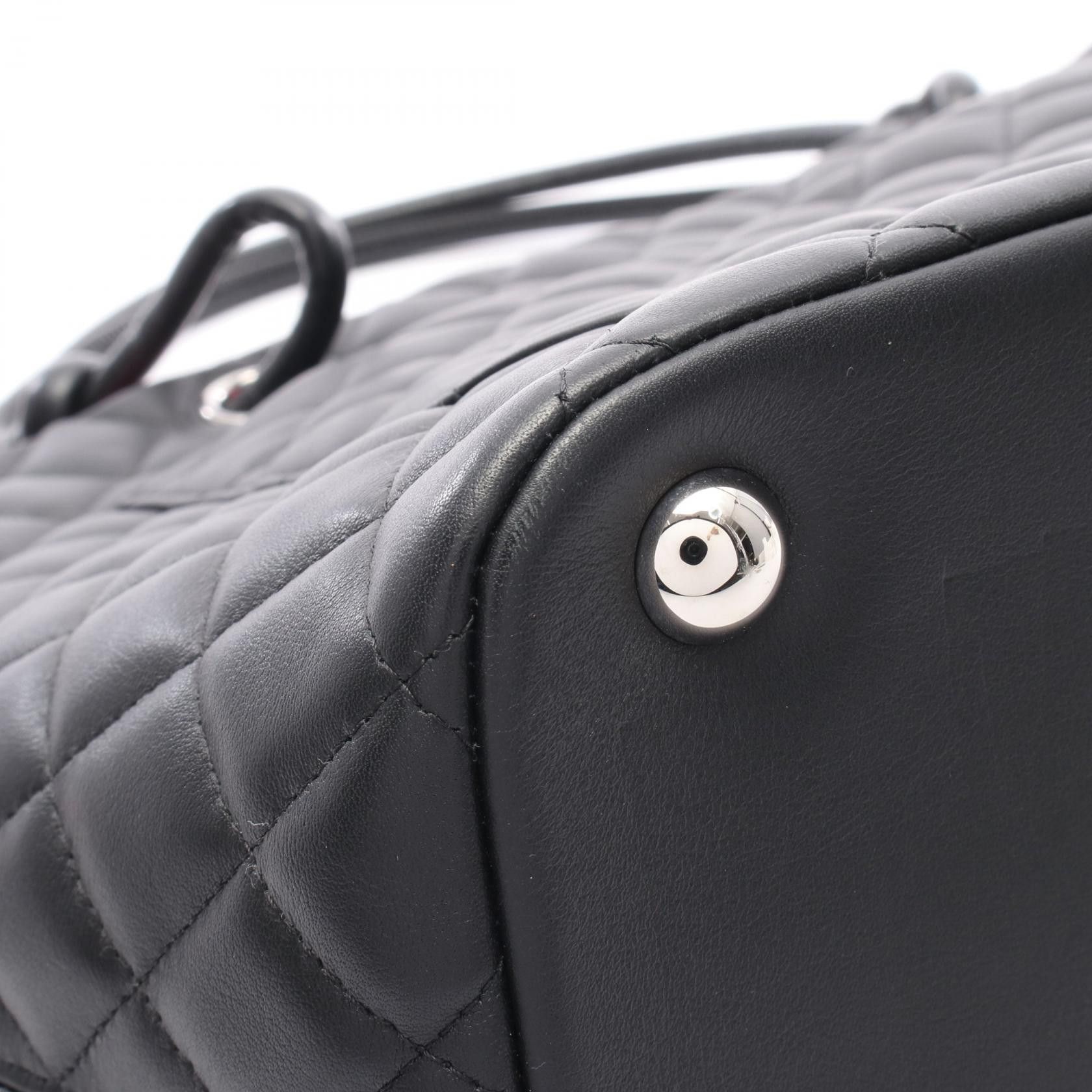 Chanel Chanel CHANEL Cambon Line Patent Leather Tote Bag Leather Tote Bag DUTY FREE for USA Size ONE SIZE - 9 Thumbnail