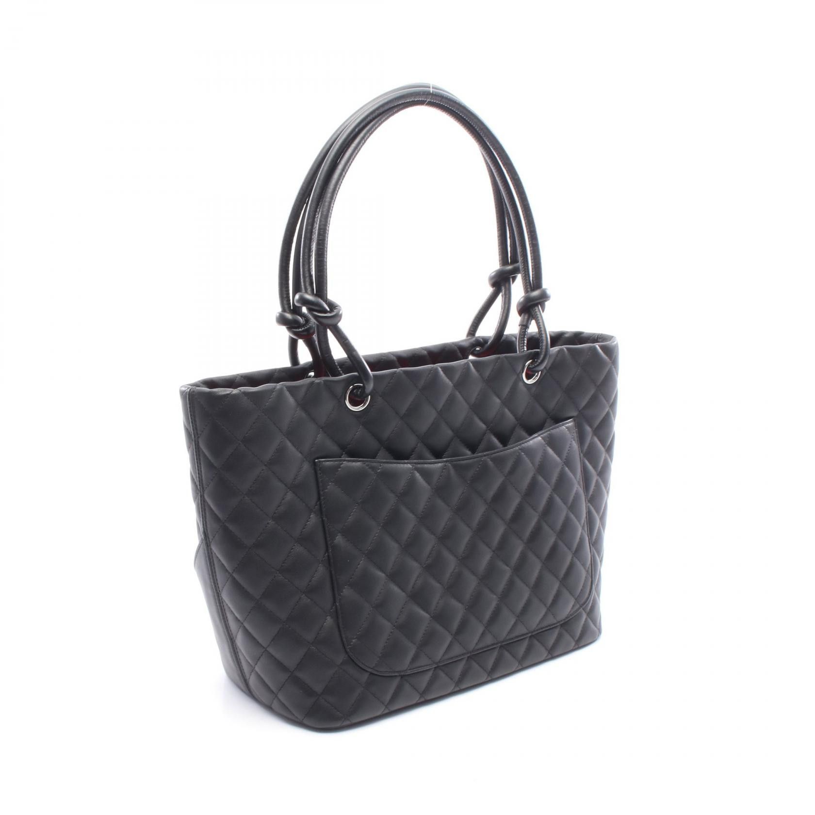 Chanel Chanel CHANEL Cambon Line Patent Leather Tote Bag Leather Tote Bag DUTY FREE for USA Size ONE SIZE - 2 Thumbnail