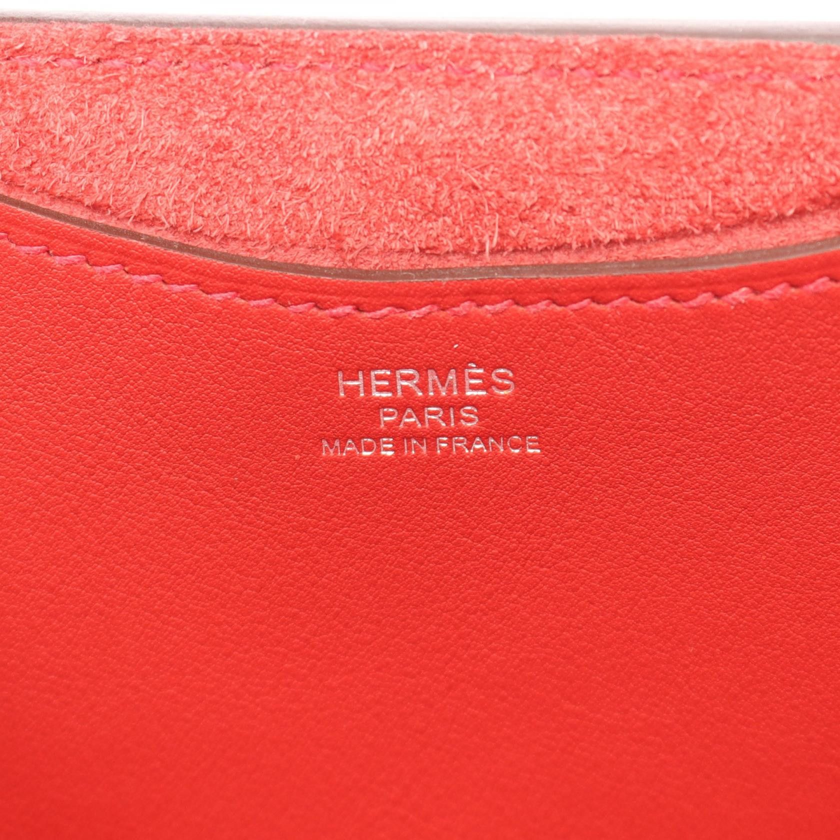 Hermes Hermes Hermes In The Loop18 Calfskin Handbag Leather Handbag B DUTY FREE for USA Size ONE SIZE - 4 Thumbnail