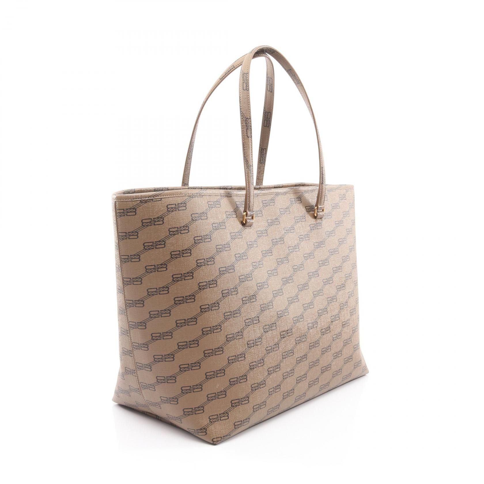 Balenciaga Balenciaga Balenciaga BB Monogram PVC Coated Canvas Tote Bag Plastic / Synthetic Tote Bag 702703 DUTY FREE for USA Size ONE SIZE - 2 Thumbnail