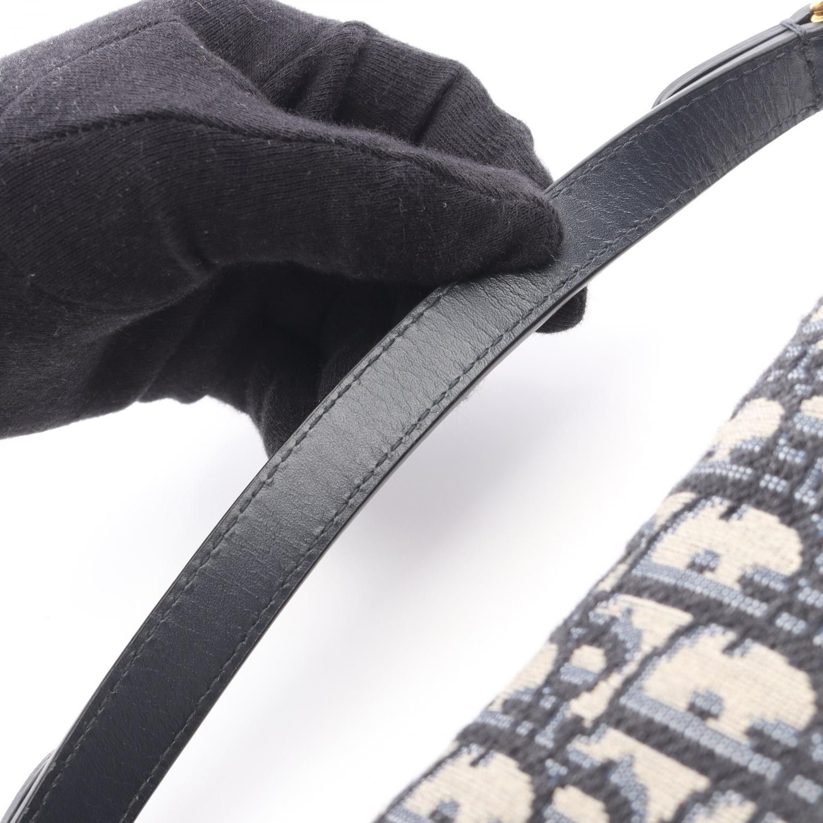 Dior Dior Dior Saddle Bag Oblique Jacquard Leather Handbag Textile Handbag DUTY FREE for USA Size ONE SIZE - 5 Thumbnail