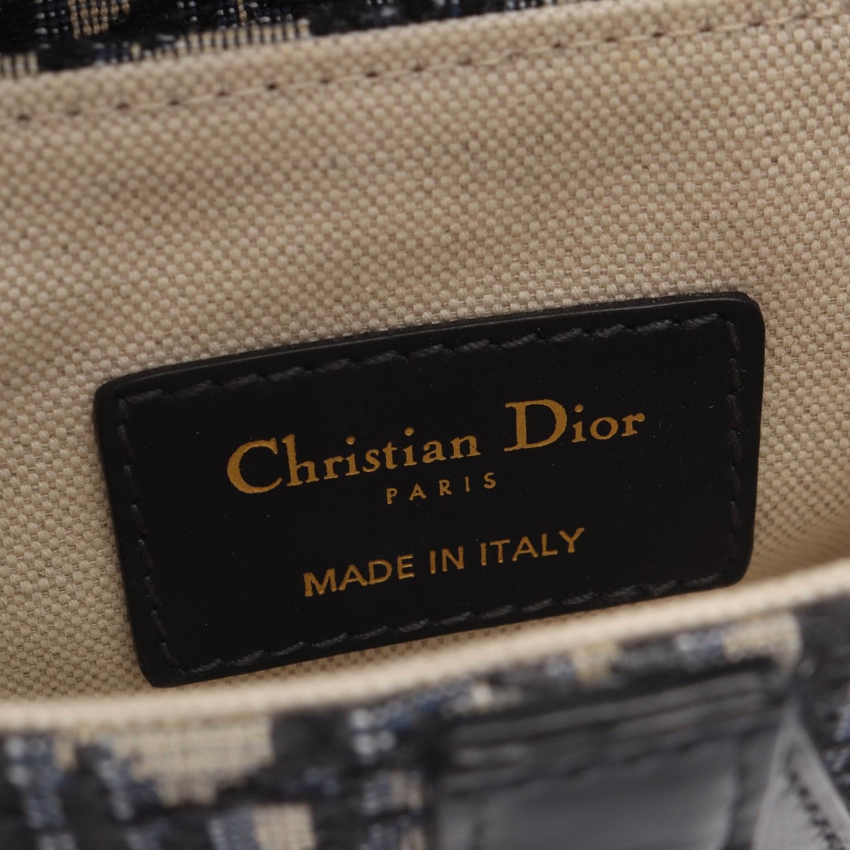 Dior Dior Dior Saddle Bag Oblique Jacquard Leather Handbag Textile Handbag DUTY FREE for USA Size ONE SIZE - 4 Thumbnail