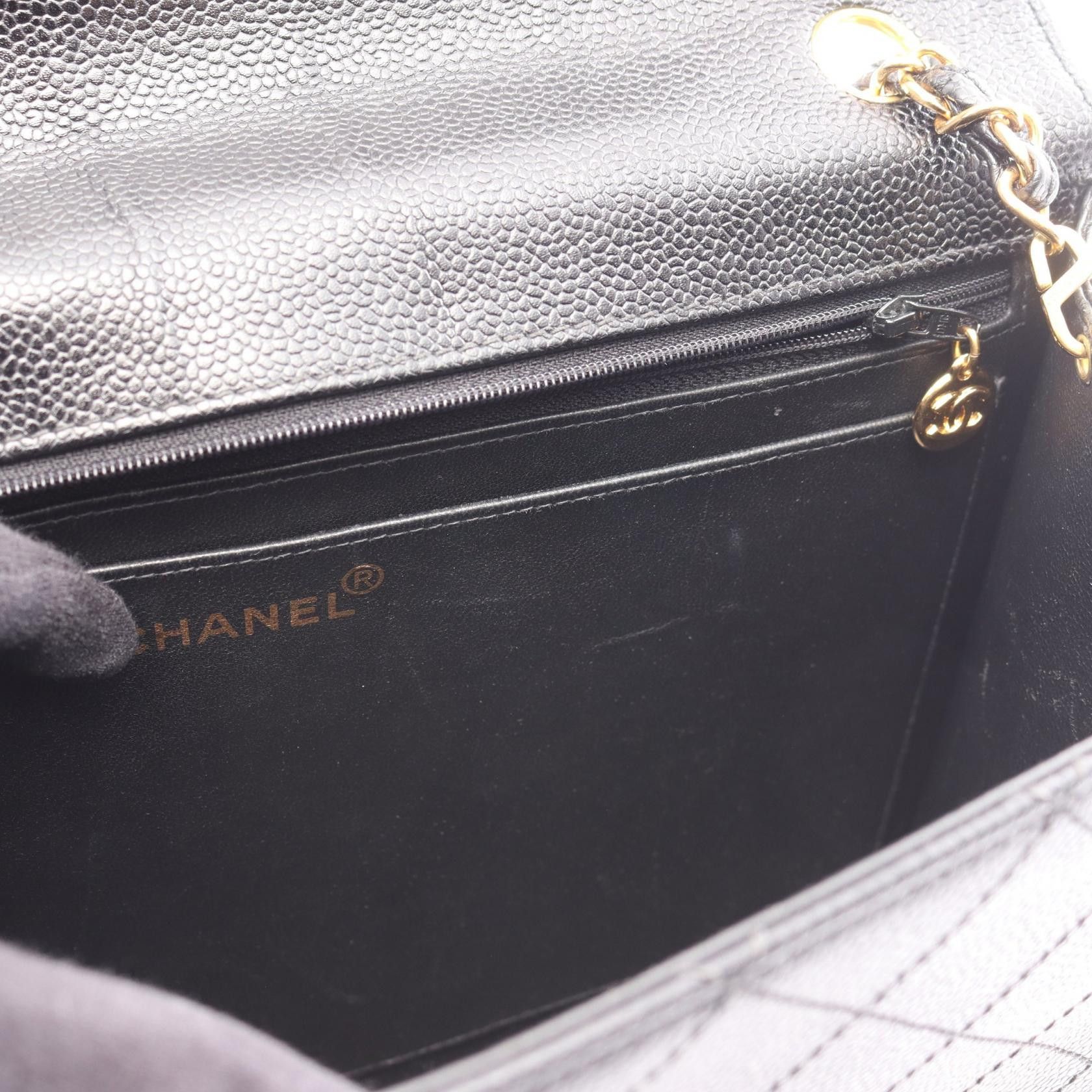Chanel Chanel CHANEL Matelasse Grained Calf Shoulder Bag Leather Shoulder Bag DUTY FREE for USA Size ONE SIZE - 8 Thumbnail