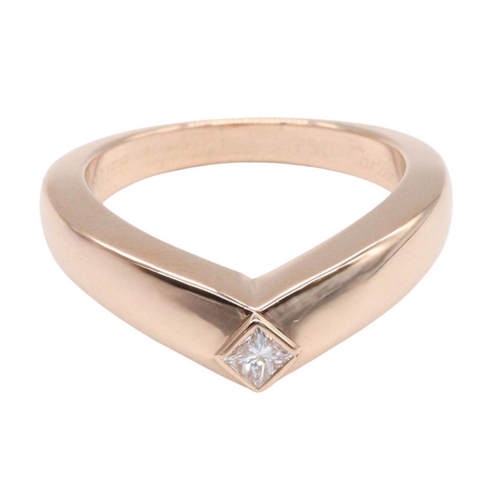 Cartier Cartier Cartier Triandres Au750 Diamond Ring Size 11 Precious Metal Ring DUTY FREE for USA Size ONE SIZE - 2 Thumbnail