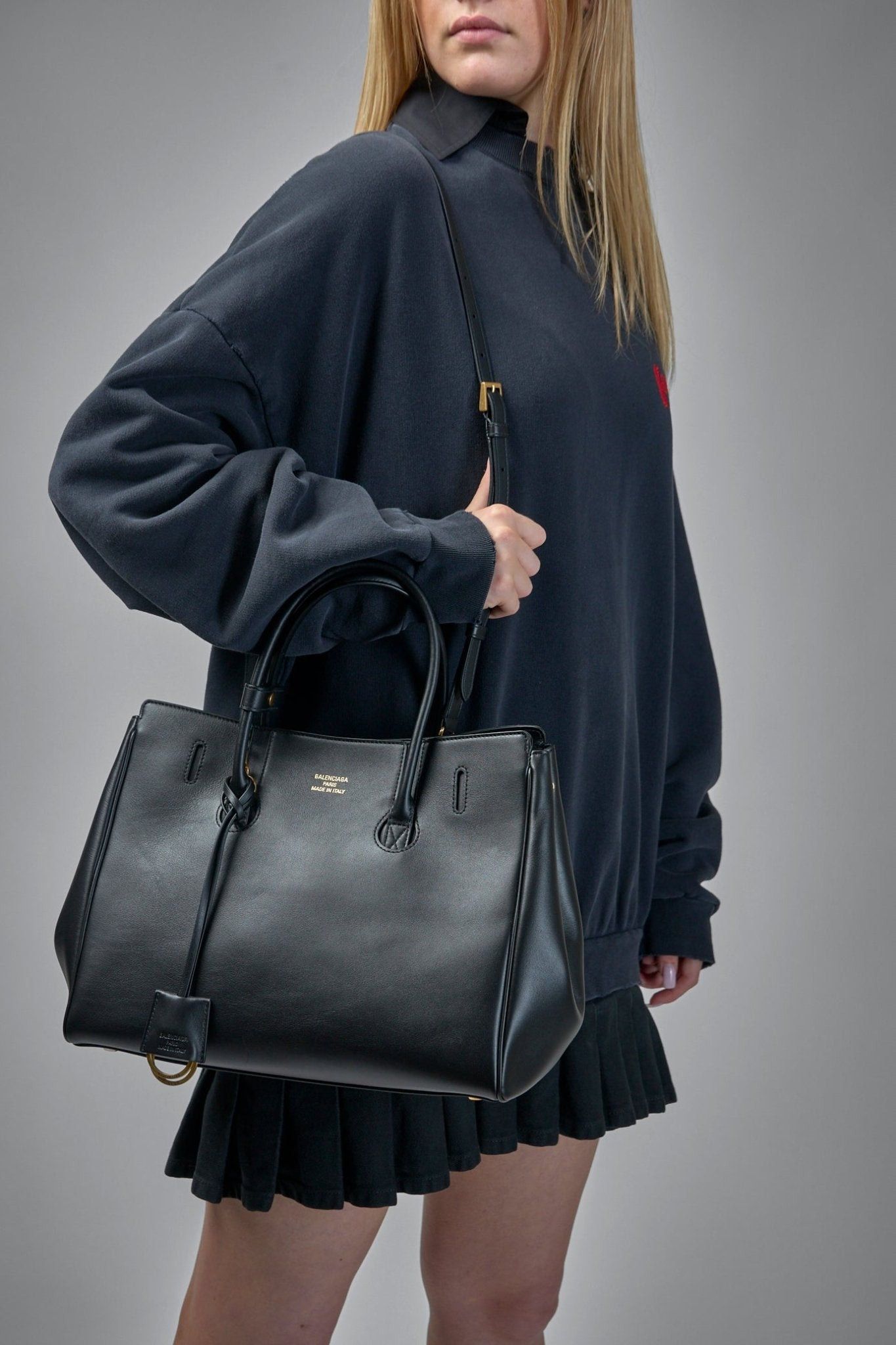 Balenciaga Balenciaga Hampton Small Carry All Bag Size ONE SIZE - 4 Thumbnail