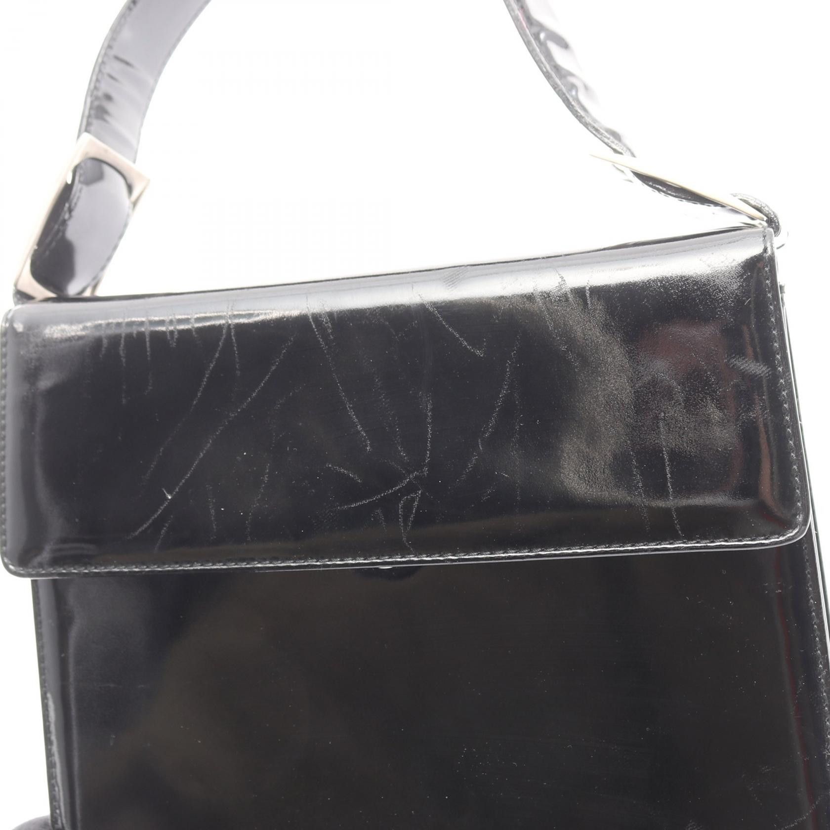 Salvatore Ferragamo Salvatore Ferragamo Salvatore Ferragamo Vara patent leather handbag Leather Handbag 218854 DUTY FREE for USA Size ONE SIZE - 6 Thumbnail