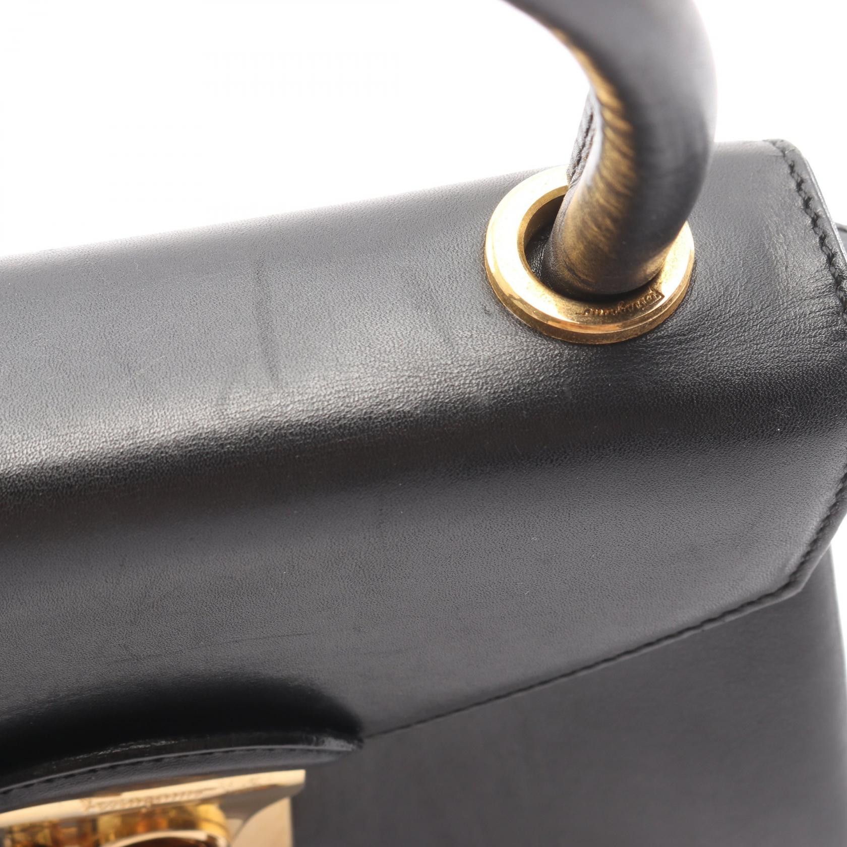 Salvatore Ferragamo Salvatore Ferragamo Salvatore Ferragamo Leather Handbag Leather Handbag 211668 DUTY FREE for USA Size ONE SIZE - 9 Thumbnail
