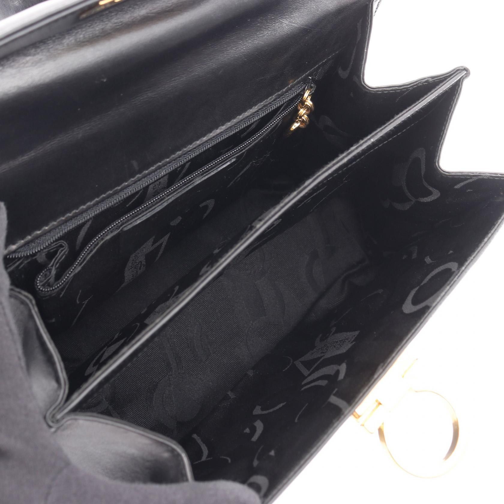 Salvatore Ferragamo Salvatore Ferragamo Salvatore Ferragamo Gancini Leather Handbag Leather Handbag DUTY FREE for USA Size ONE SIZE - 3 Thumbnail