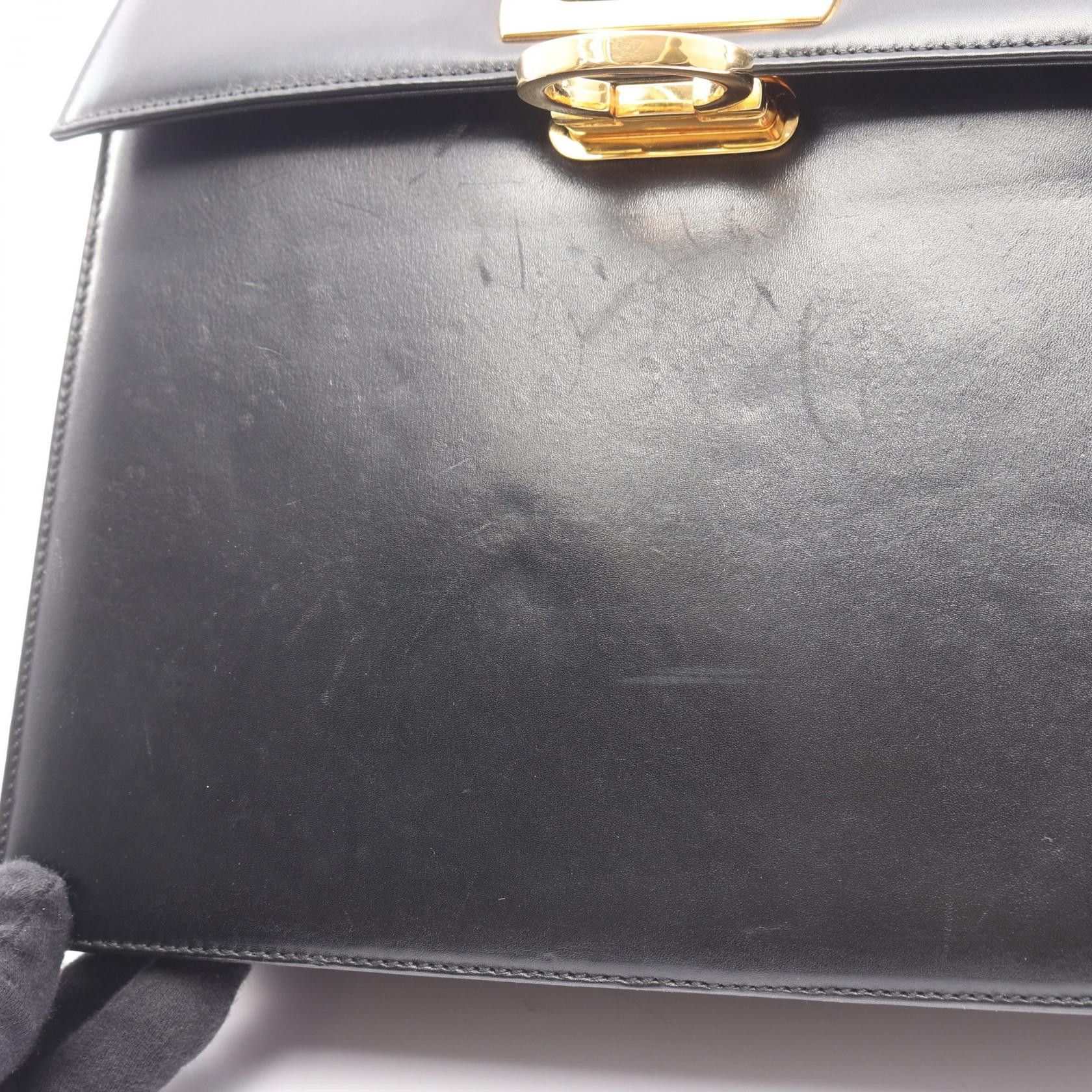 Salvatore Ferragamo Salvatore Ferragamo Salvatore Ferragamo Gancini Leather Handbag Leather Handbag DUTY FREE for USA Size ONE SIZE - 8 Thumbnail