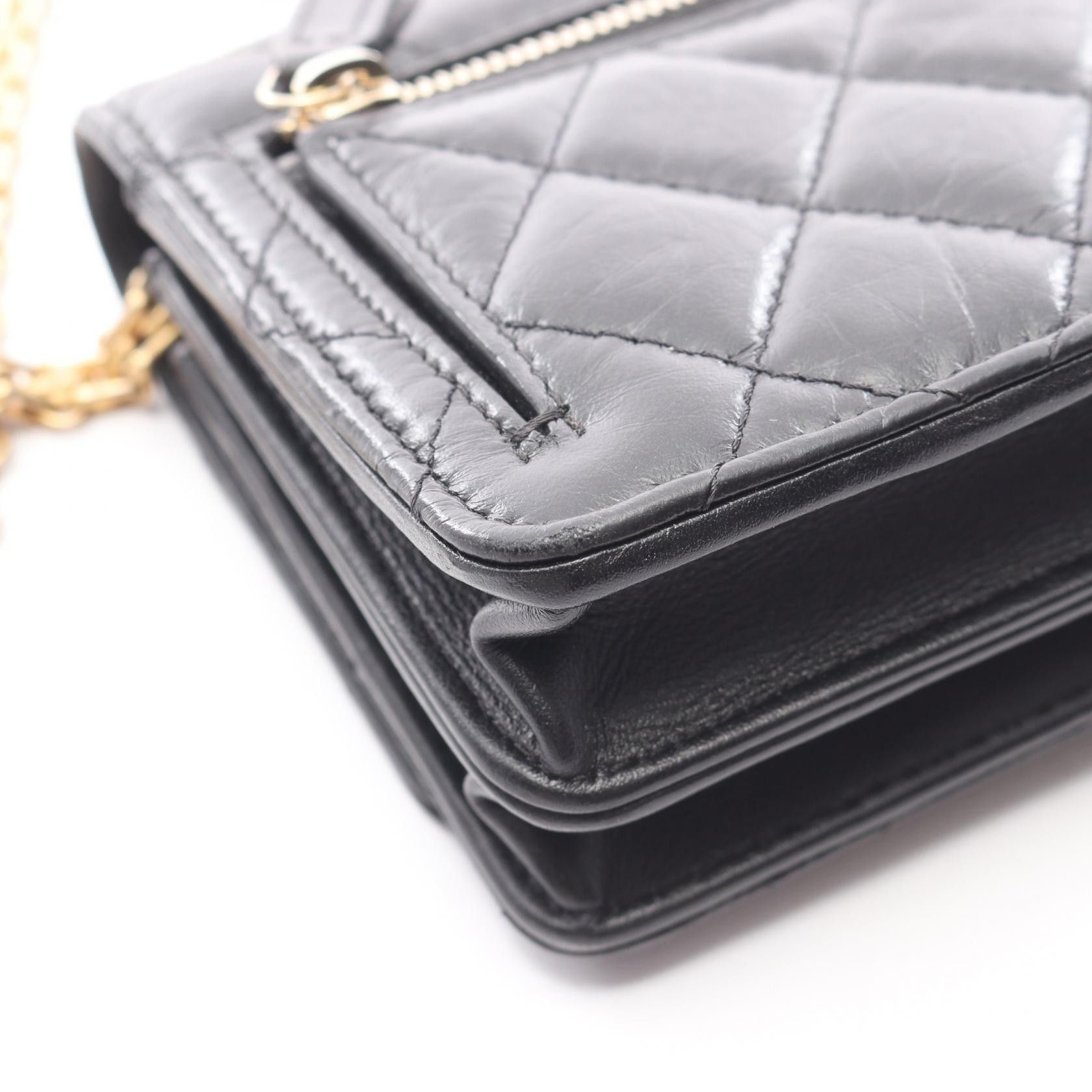 Chanel Chanel CHANEL 2.55 Leather Mini Shoulder Bag Leather Shoulder Bag DUTY FREE for USA Size ONE SIZE - 8 Thumbnail