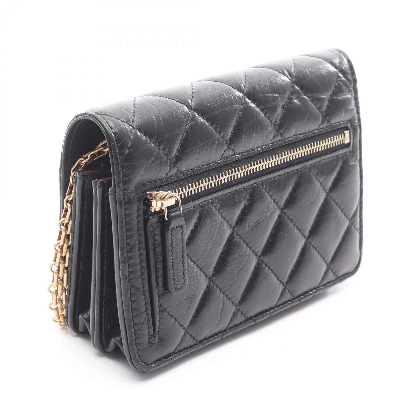 Chanel Chanel CHANEL 2.55 Leather Mini Shoulder Bag Leather Shoulder Bag DUTY FREE for USA Size ONE SIZE - 2 Thumbnail
