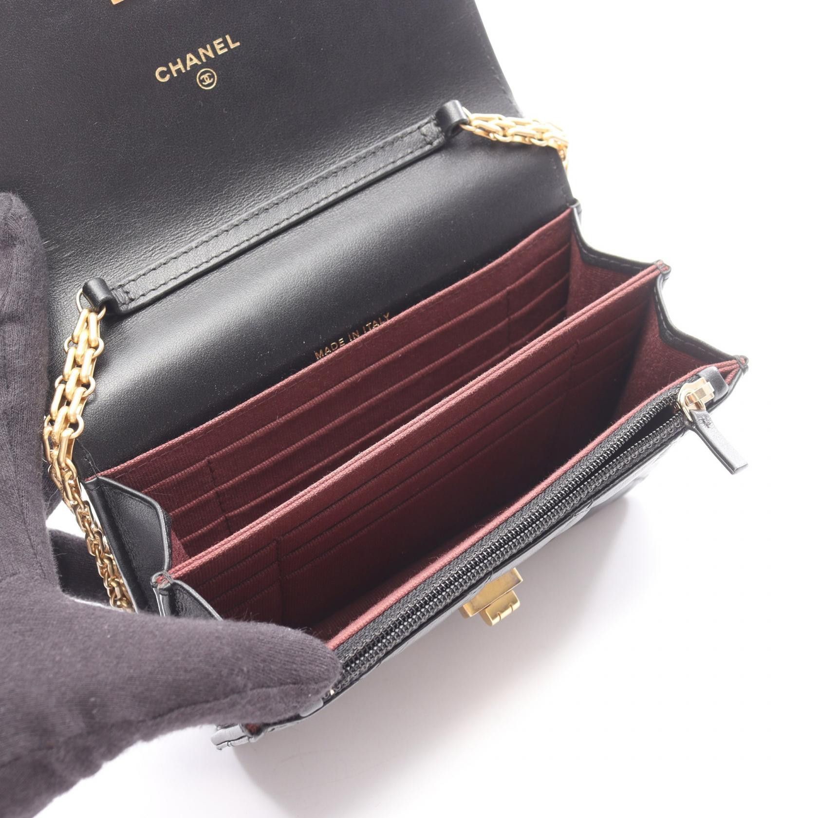 Chanel Chanel CHANEL 2.55 Leather Mini Shoulder Bag Leather Shoulder Bag DUTY FREE for USA Size ONE SIZE - 3 Thumbnail