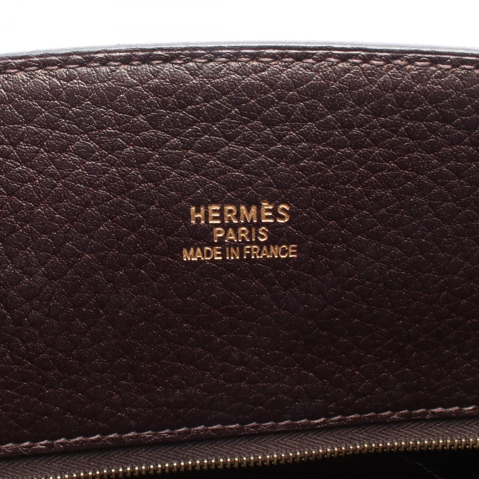 Hermes Hermes Hermes Whitebus Up Leather Tote Bag Leather Tote Bag F DUTY FREE for USA Size ONE SIZE - 4 Thumbnail