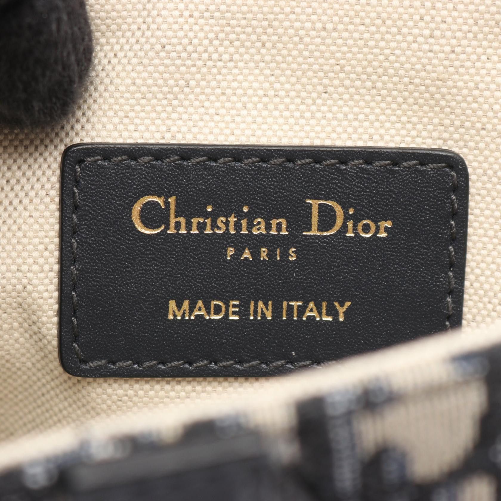 Dior Dior Dior Saddle Bag Oblique Jacquard Canvas Leather Shoulder Bag Textile Crossbody Bag DUTY FREE for USA Size ONE SIZE - 4 Thumbnail