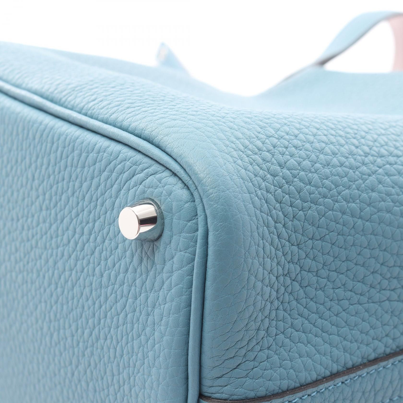 Hermes Hermes Hermes Picotin Lock PM Eclat Taurillon Clemence Handbag Leather Handbag Stamp W (2024) DUTY FREE for USA Size ONE SIZE - 6 Thumbnail