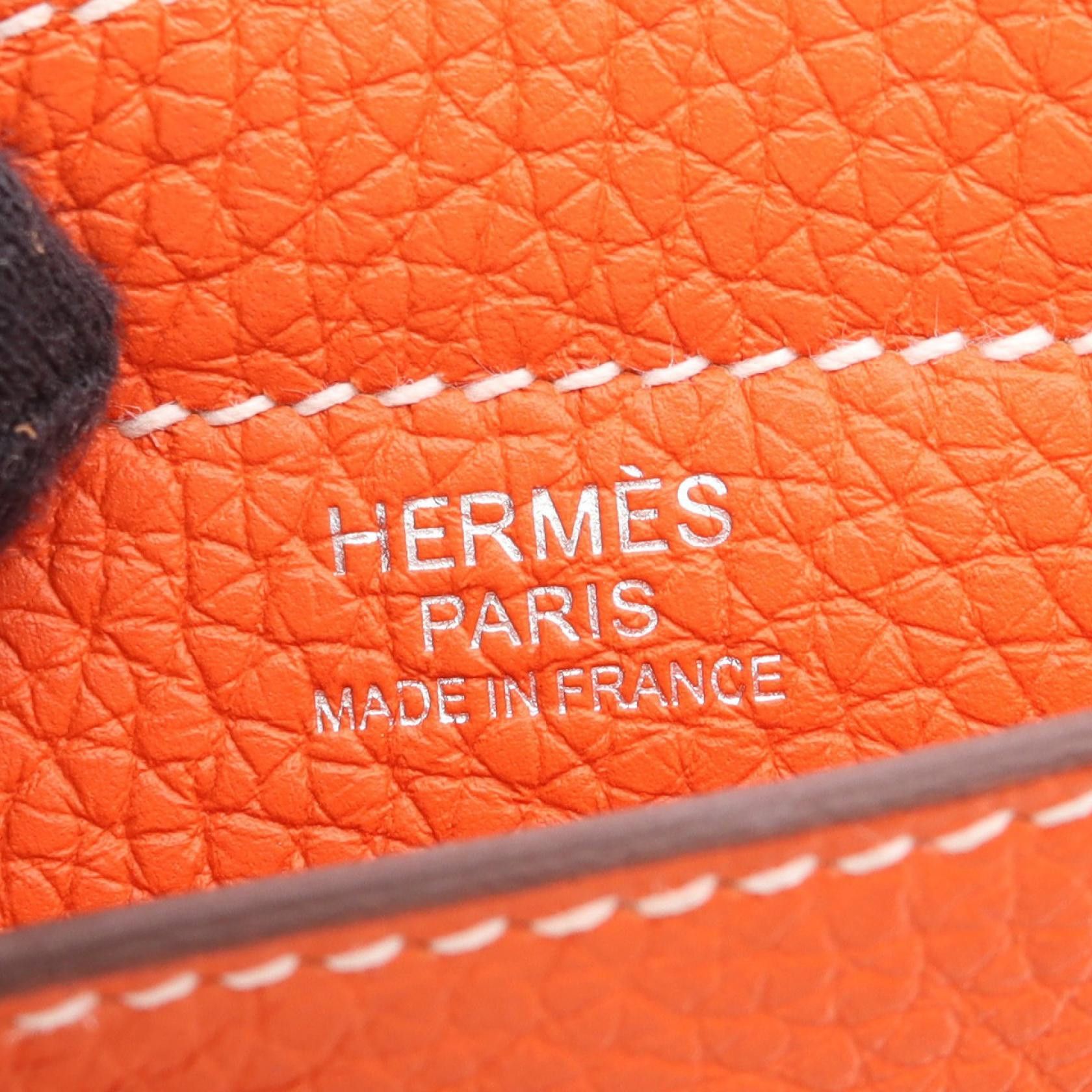 Hermes Hermes Hermes Cabas Elie46 Calfskin Tote Bag Leather Tote Bag Z2021 DUTY FREE for USA Size ONE SIZE - 4 Thumbnail