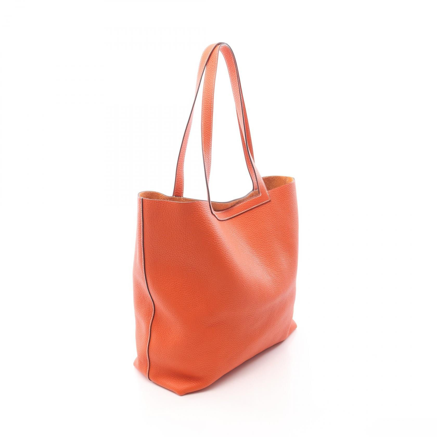 Hermes Hermes Hermes Cabas Elie46 Calfskin Tote Bag Leather Tote Bag Z2021 DUTY FREE for USA Size ONE SIZE - 2 Thumbnail