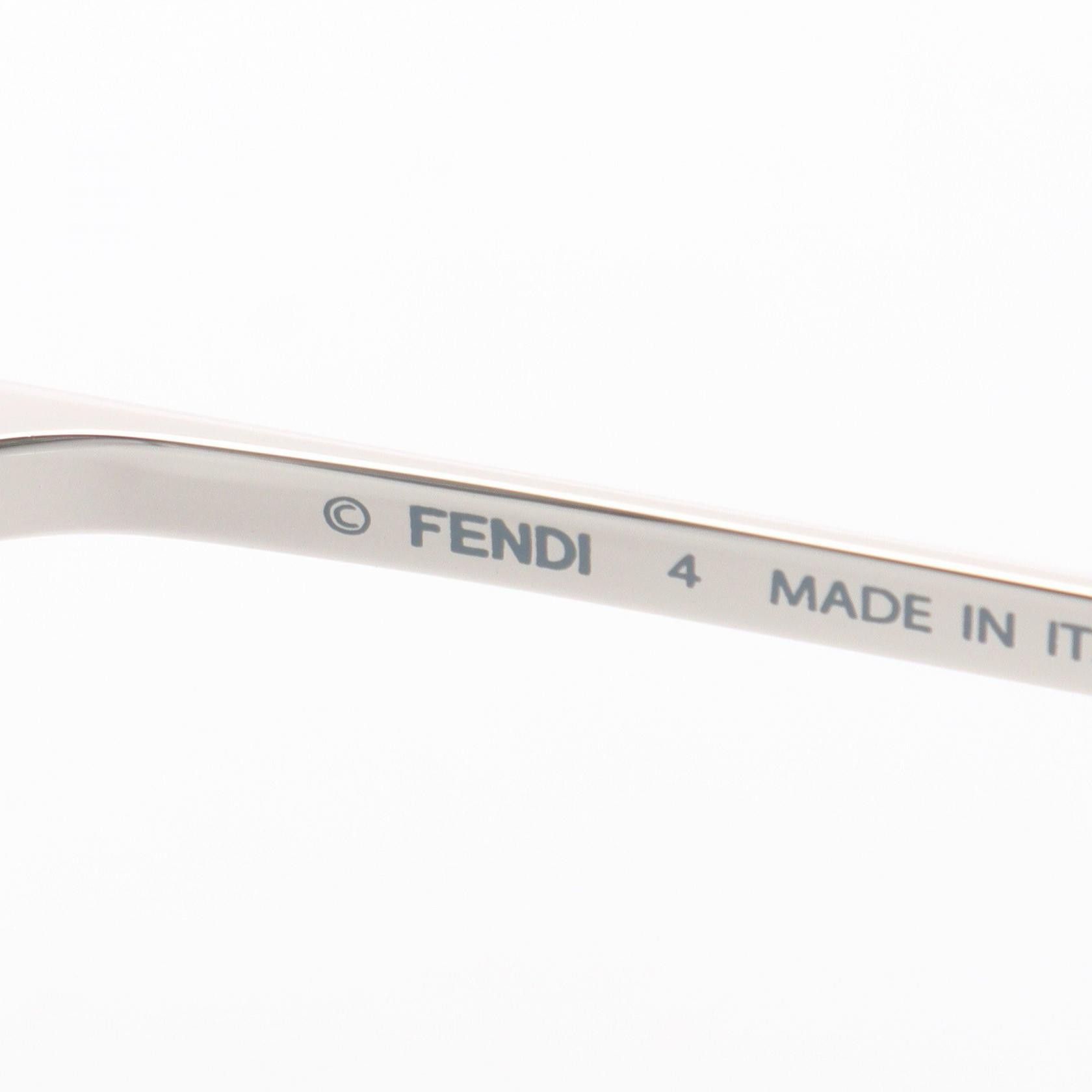 Fendi Fendi Fendi FF Pattern Metal Sunglasses Metal Sunglasses 40060U16X DUTY FREE for USA Size ONE SIZE - 4 Thumbnail