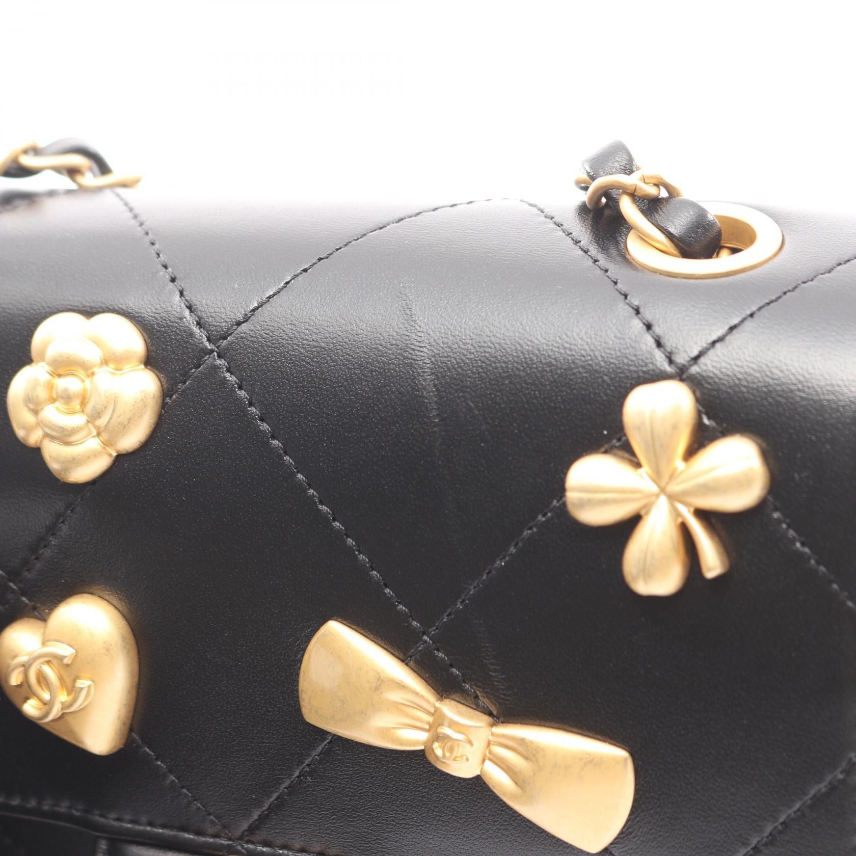 Chanel Chanel CHANEL Matelasse Lambskin Shoulder Bag Leather Shoulder Bag DUTY FREE for USA Size ONE SIZE - 6 Thumbnail
