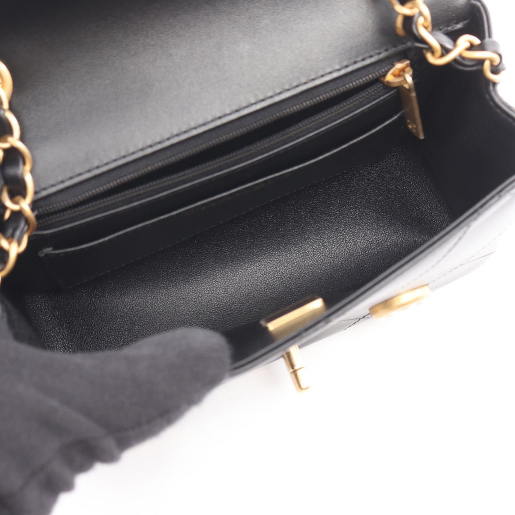 Chanel Chanel CHANEL Matelasse Lambskin Shoulder Bag Leather Shoulder Bag DUTY FREE for USA Size ONE SIZE - 3 Thumbnail