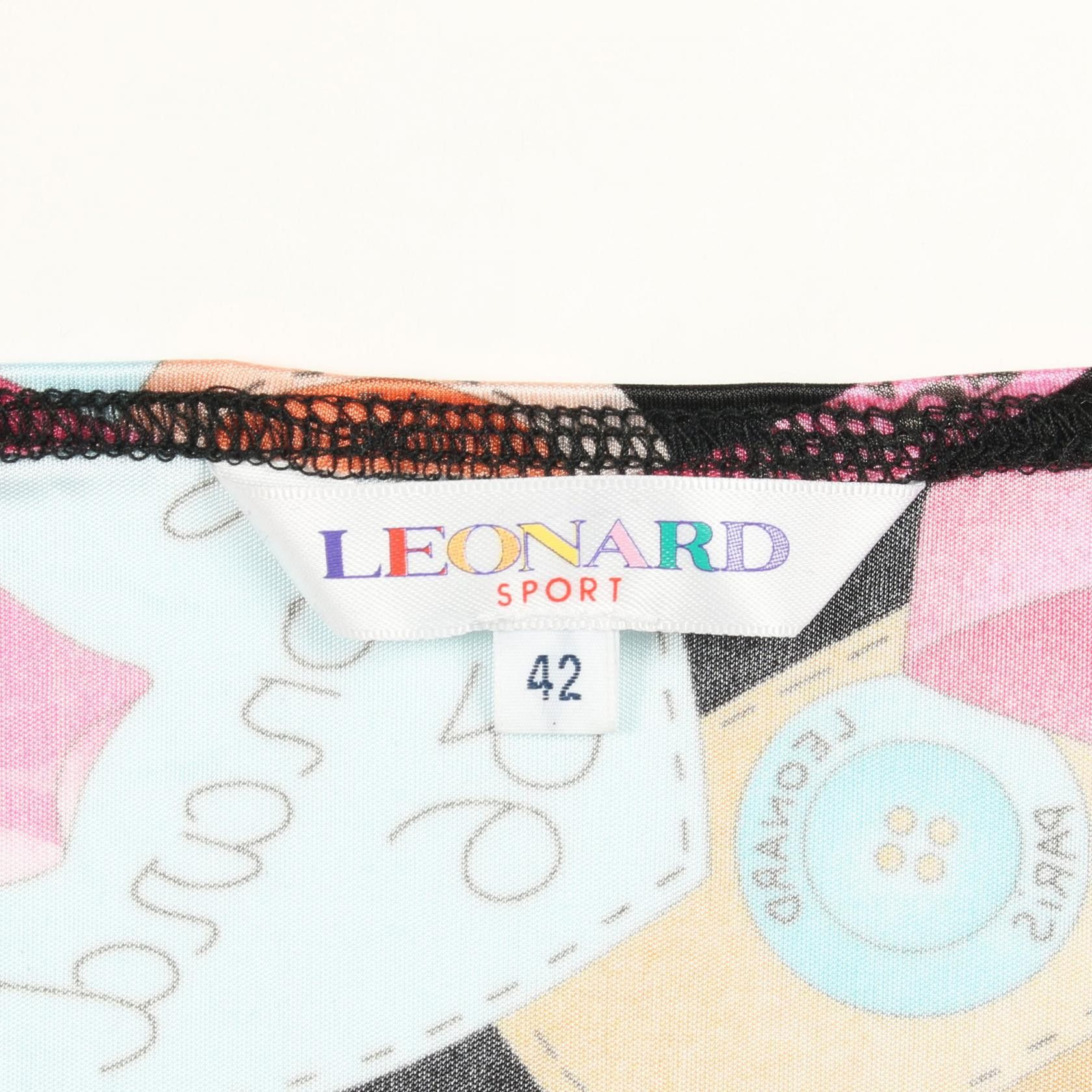 Other Leonard LEONARD SPORT Polyester Top Textile Tops DUTY FREE for USA Size ONE SIZE - 3 Thumbnail