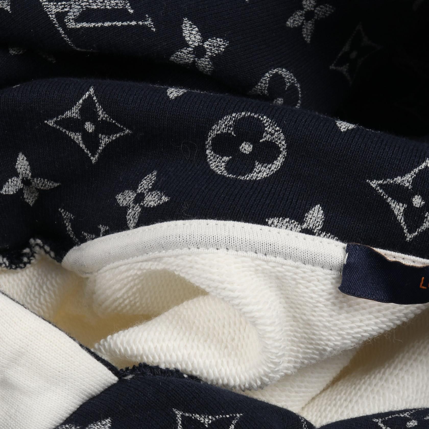 Louis Vuitton Louis Vuitton Louis Vuitton LV Rhinestone Logo Monogram Lining Cotton Hoodie Textile Sweatshirts & Hoodies DUTY FREE for USA Size ONE SIZE - 8 Thumbnail
