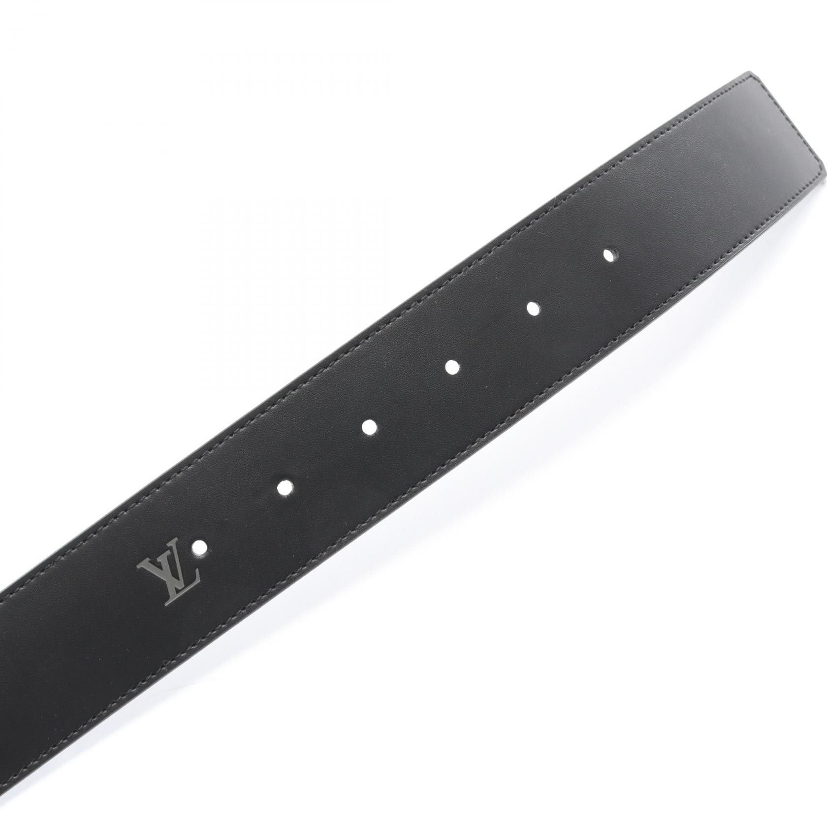 Louis Vuitton Louis Vuitton Louis Vuitton LV Initiales Leather Belt Leather Belt M8840 DUTY FREE for USA Size ONE SIZE - 3 Thumbnail