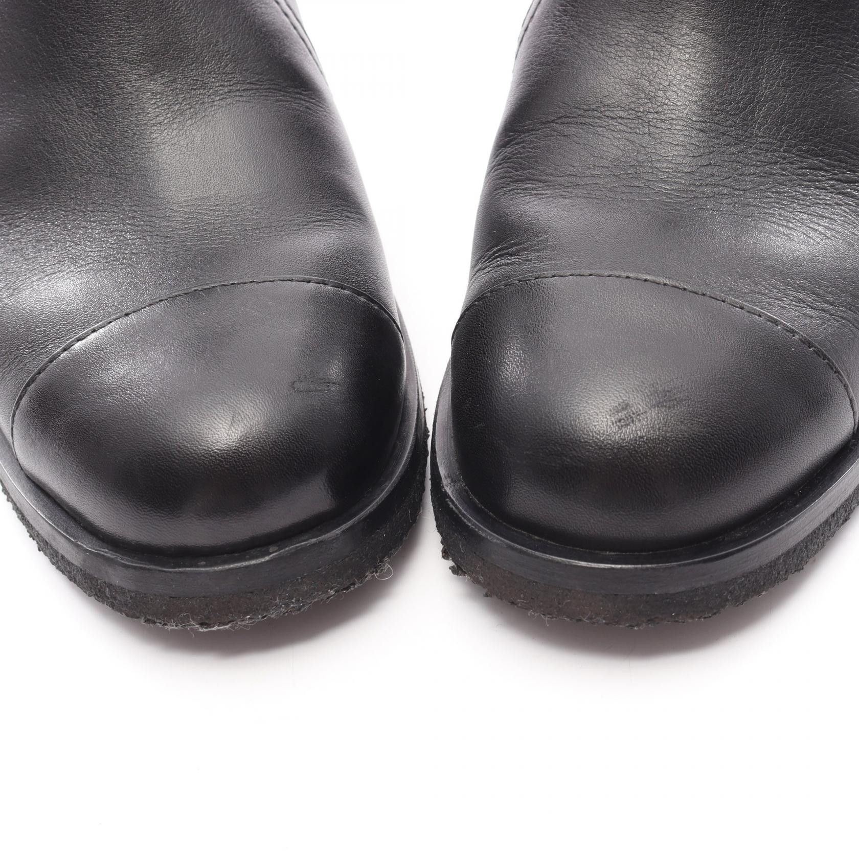 Chanel Chanel Chanel Leather Metal Boots Leather Shoes G28694 DUTY FREE for USA Size ONE SIZE - 7 Thumbnail
