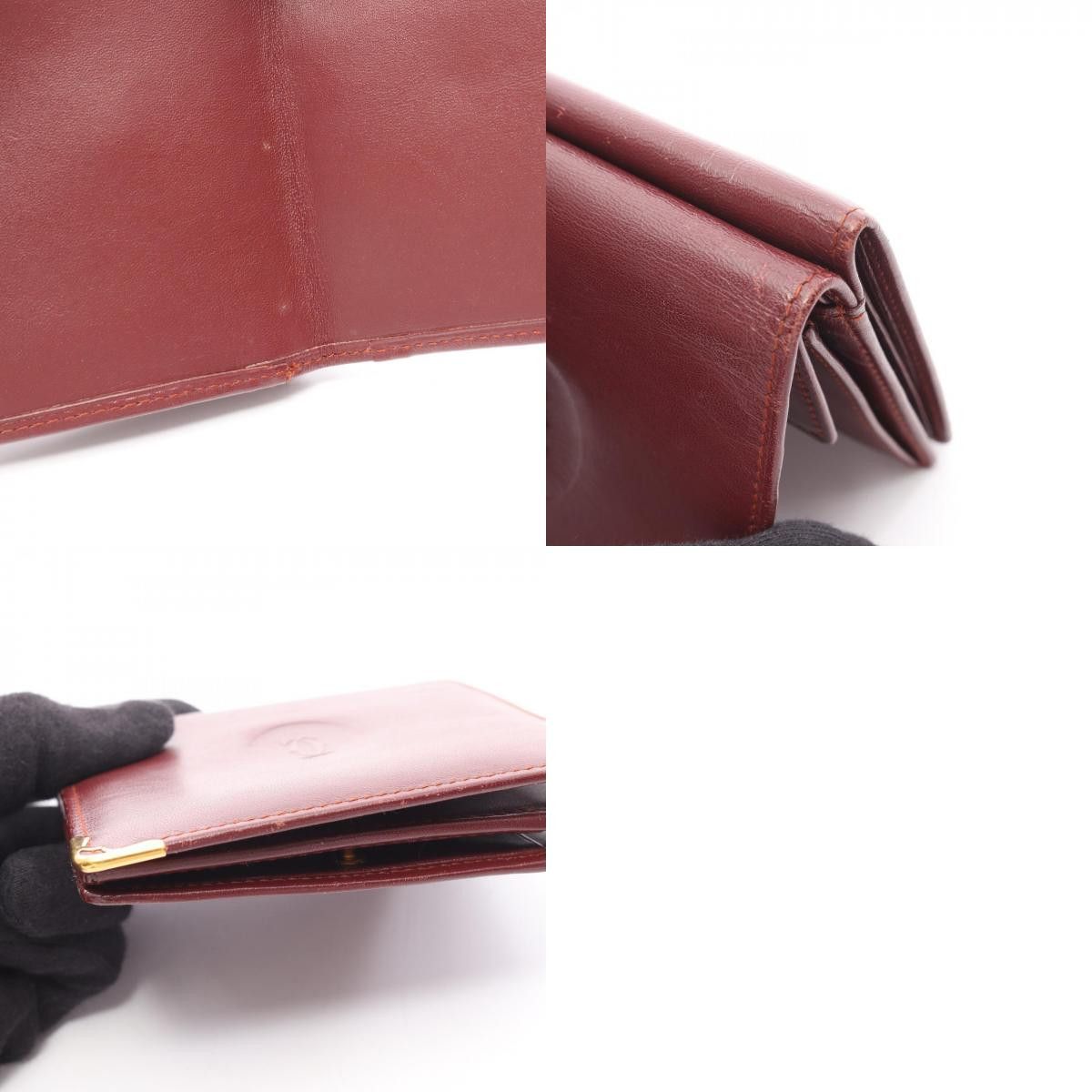 Cartier Cartier Cartier Must Line Leather Wallet Leather Short Wallet DUTY FREE for USA Size ONE SIZE - 10 Thumbnail