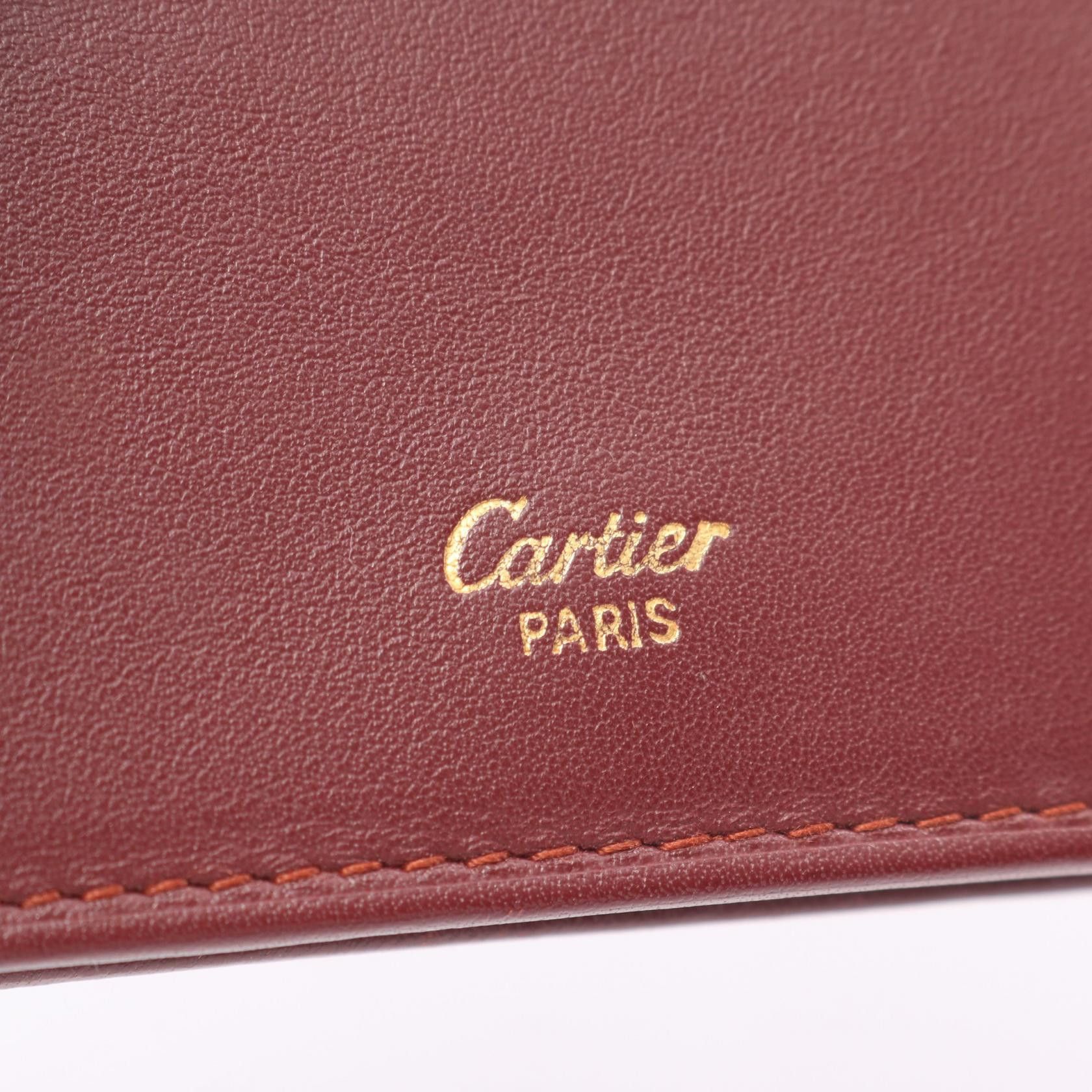 Cartier Cartier Cartier Must Line Leather Wallet Leather Short Wallet DUTY FREE for USA Size ONE SIZE - 6 Thumbnail