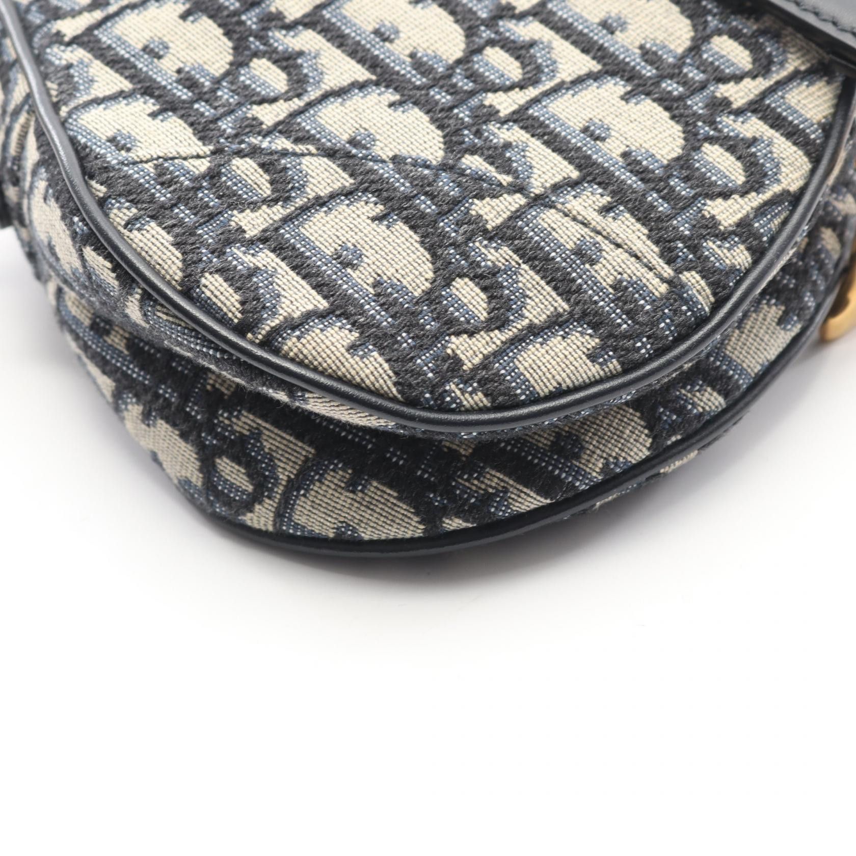 Dior Dior Dior Saddle Bag Oblique Jacquard handbag Textile Handbag DUTY FREE for USA Size ONE SIZE - 5 Thumbnail