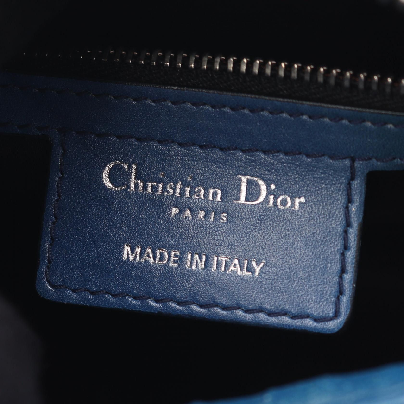 Dior Dior Dior Lady Dior Leather Handbag Leather Handbag DUTY FREE for USA Size ONE SIZE - 4 Thumbnail