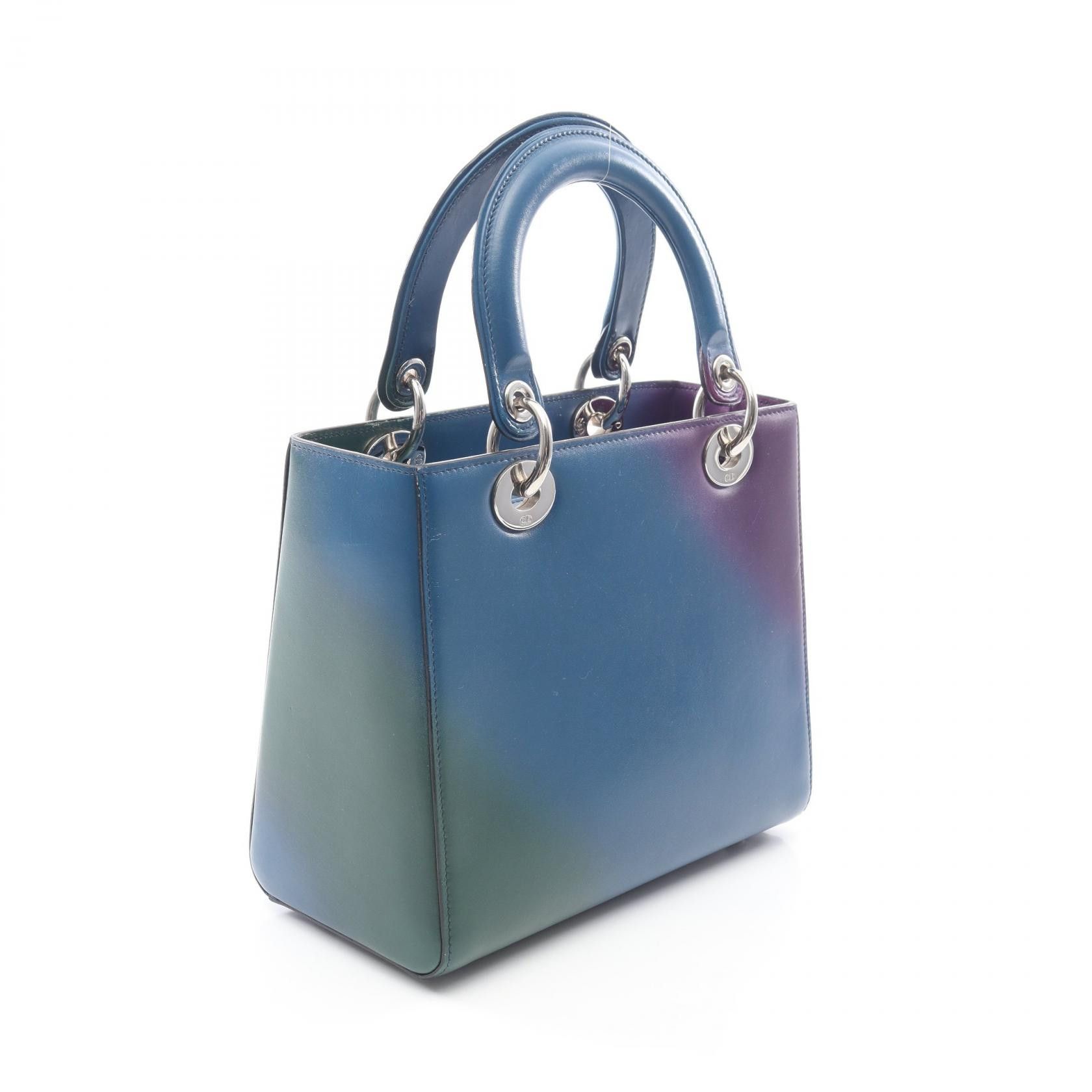 Dior Dior Dior Lady Dior Leather Handbag Leather Handbag DUTY FREE for USA Size ONE SIZE - 2 Thumbnail
