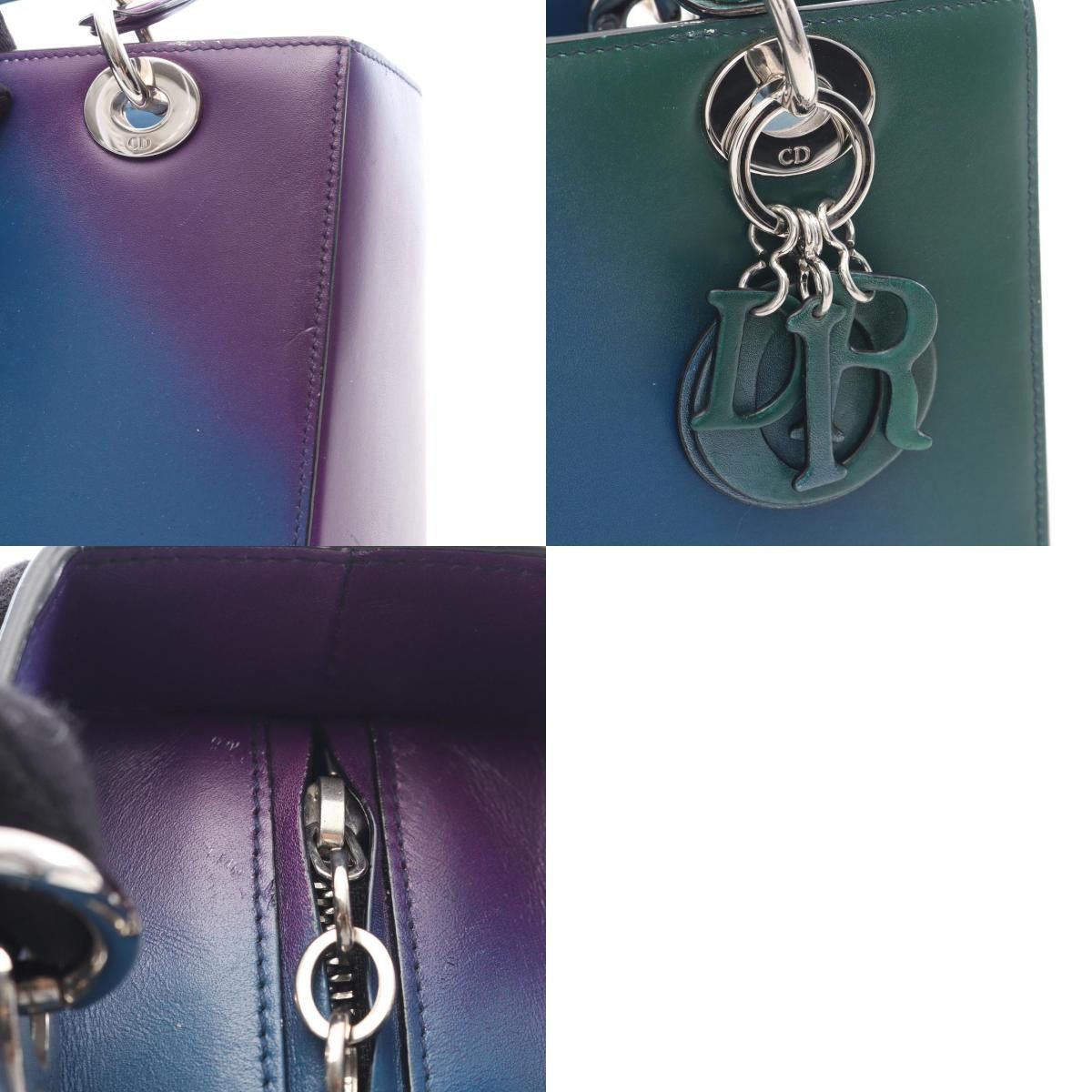Dior Dior Dior Lady Dior Leather Handbag Leather Handbag DUTY FREE for USA Size ONE SIZE - 10 Thumbnail