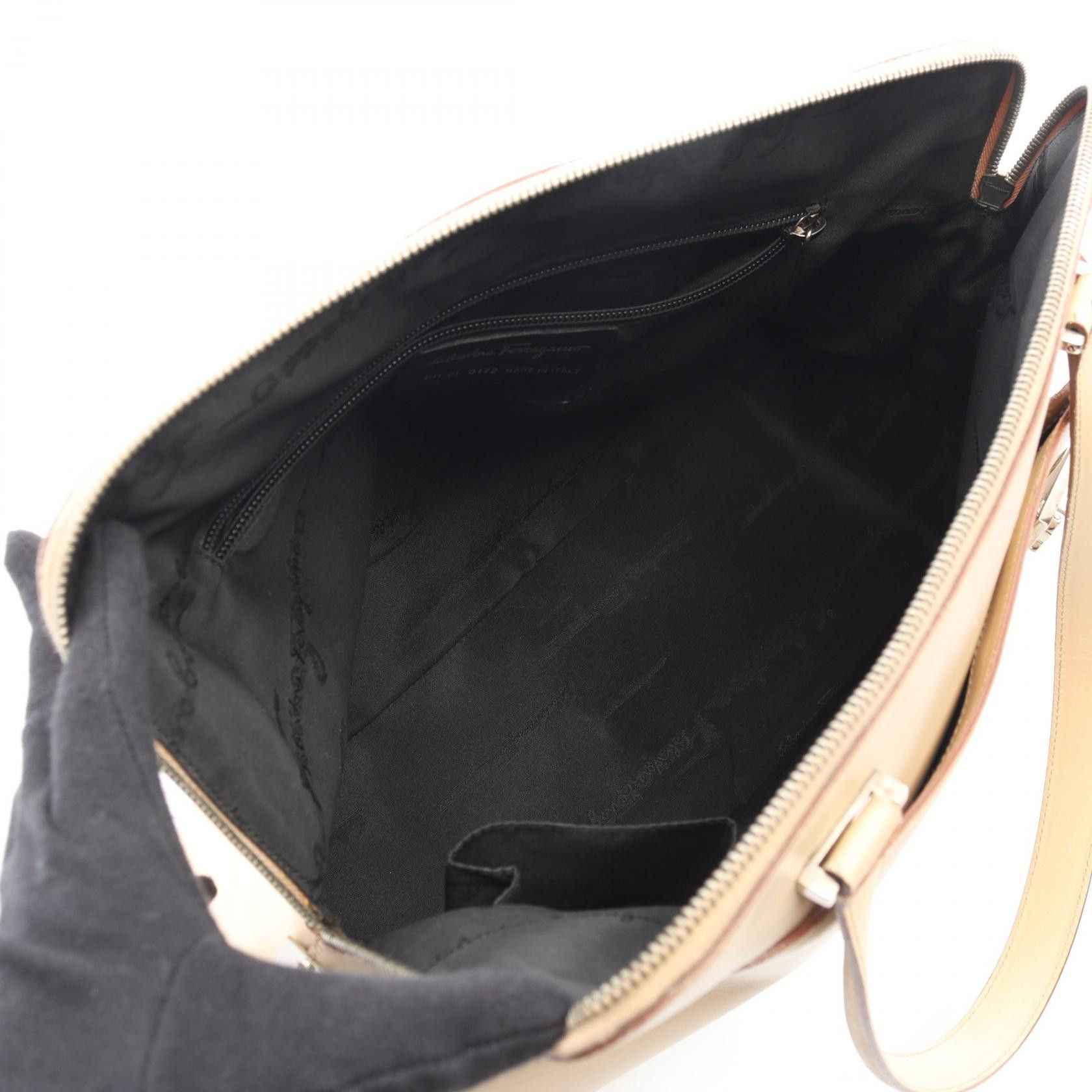 Salvatore Ferragamo Salvatore Ferragamo Salvatore Ferragamo Gancini leather tote bag Leather Tote Bag DUTY FREE for USA Size ONE SIZE - 3 Thumbnail