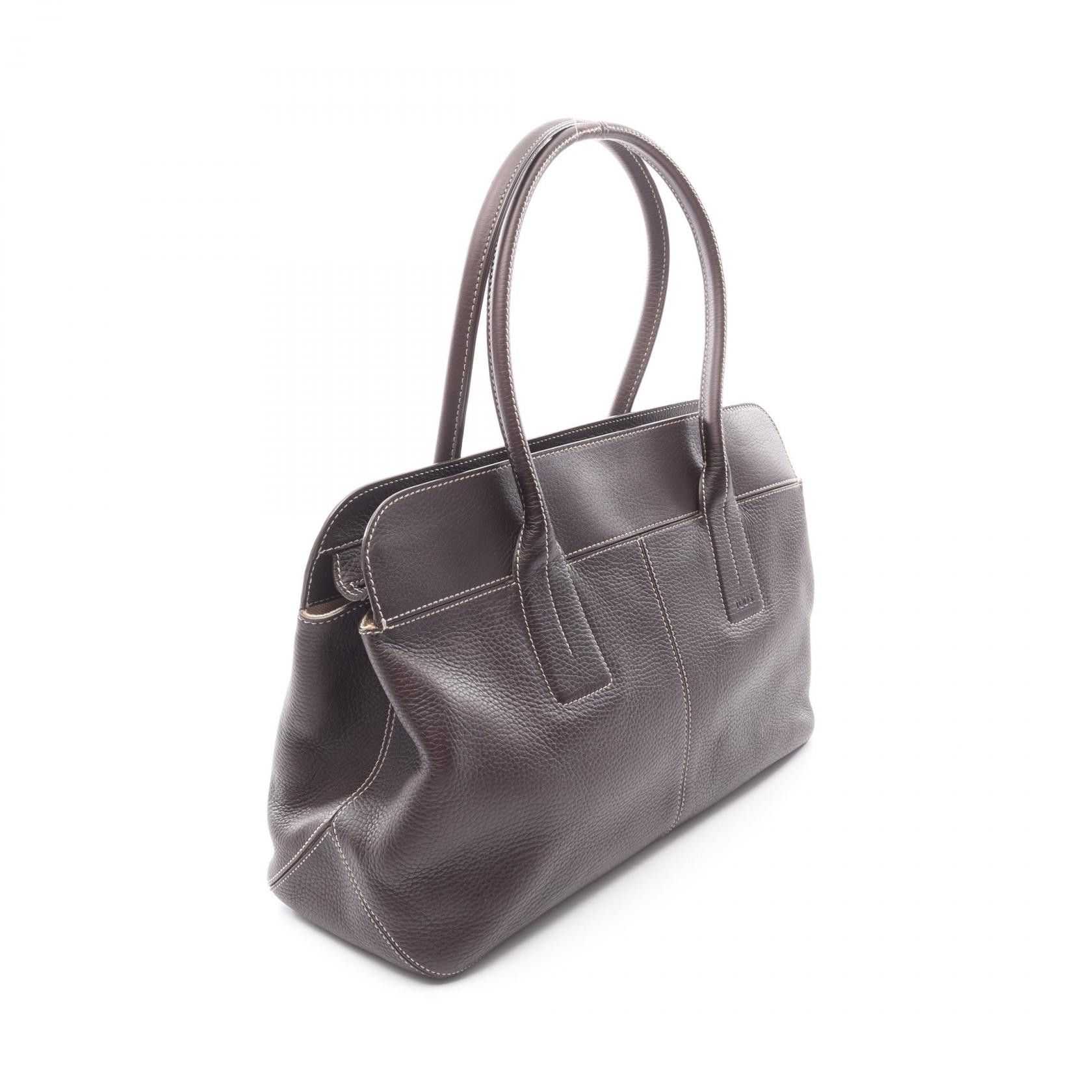Tod's Tod's TOD'S Leather Tote Bag Leather Tote Bag DUTY FREE for USA Size ONE SIZE - 2 Thumbnail