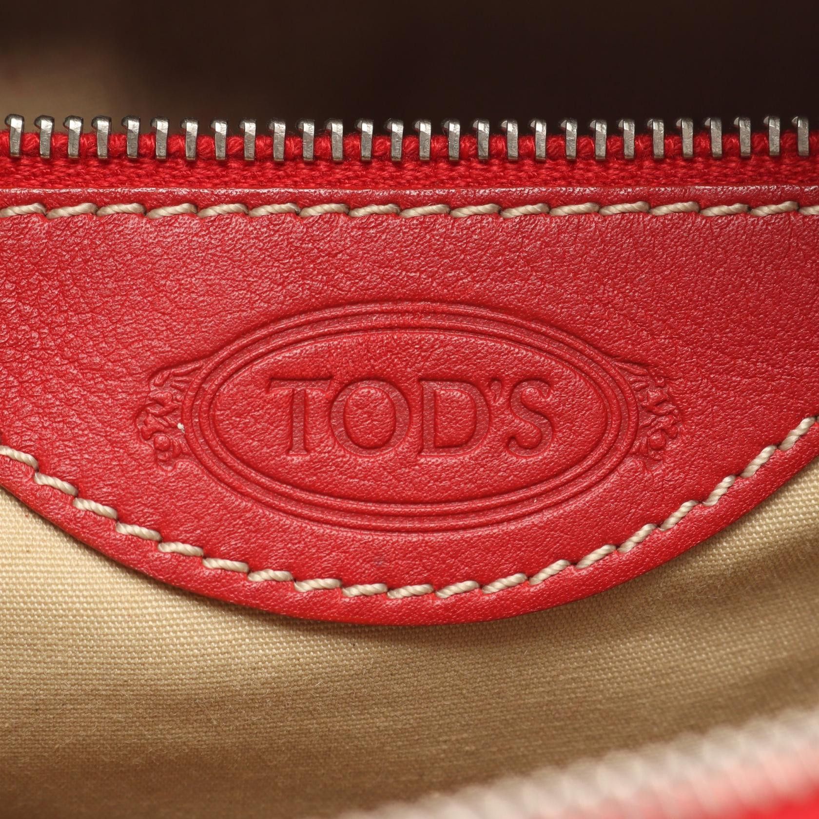 Tod's Tod's TOD'S Leather Tote Bag Leather Tote Bag DUTY FREE for USA Size ONE SIZE - 4 Thumbnail